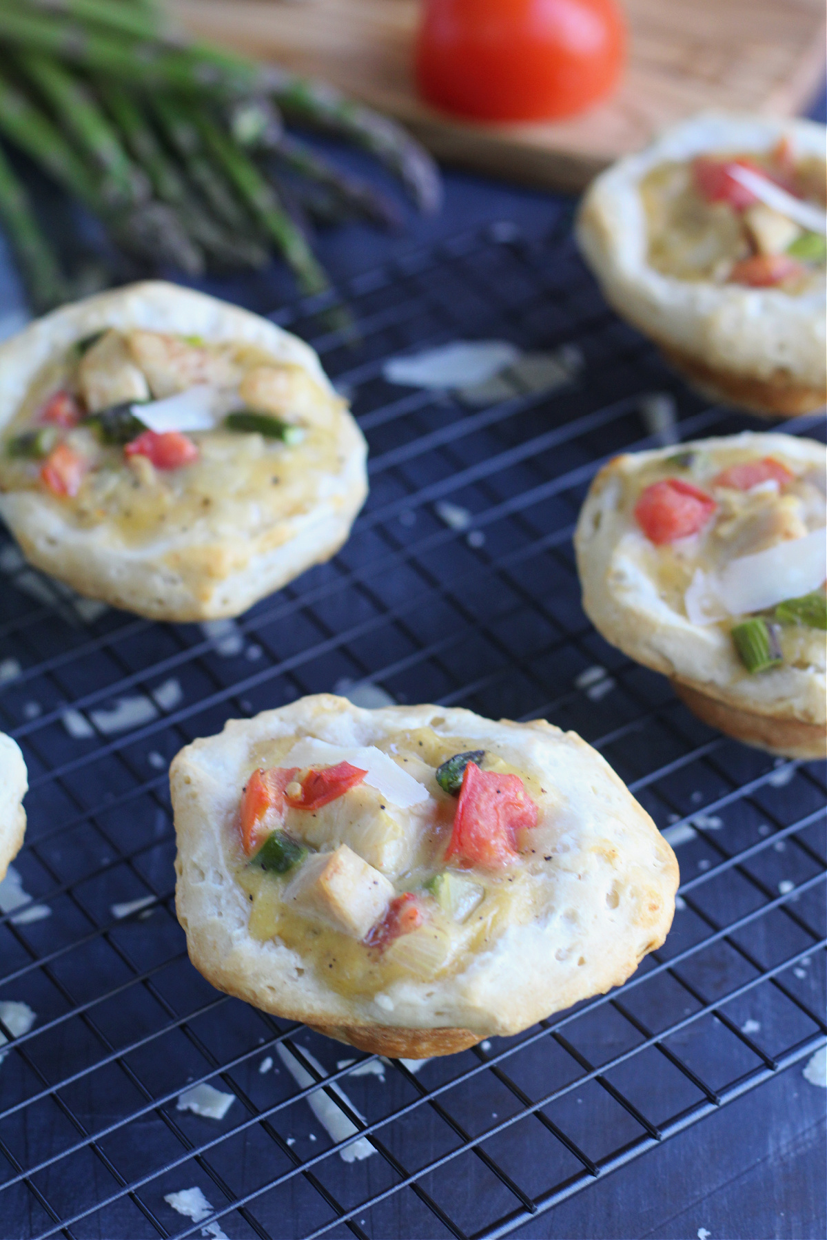 Chicken Veggies Biscuit Cups