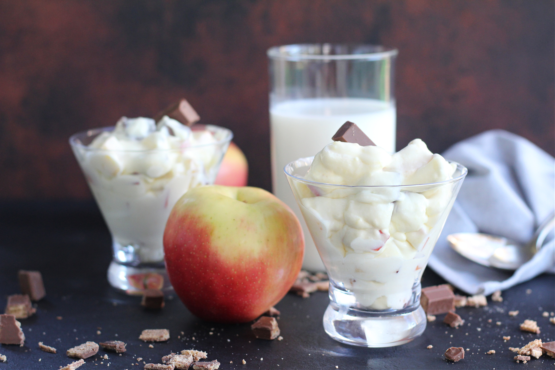 Leftover Halloween Candy Apple Salad