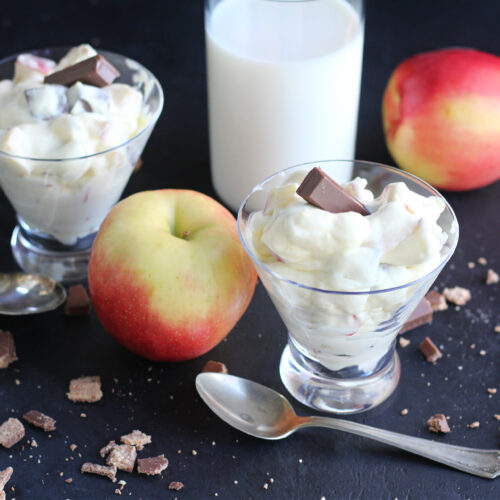 Leftover Halloween Candy Apple Salad