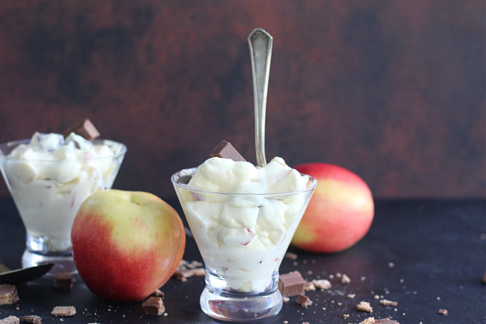 Easy Candy Bar Apple Salad