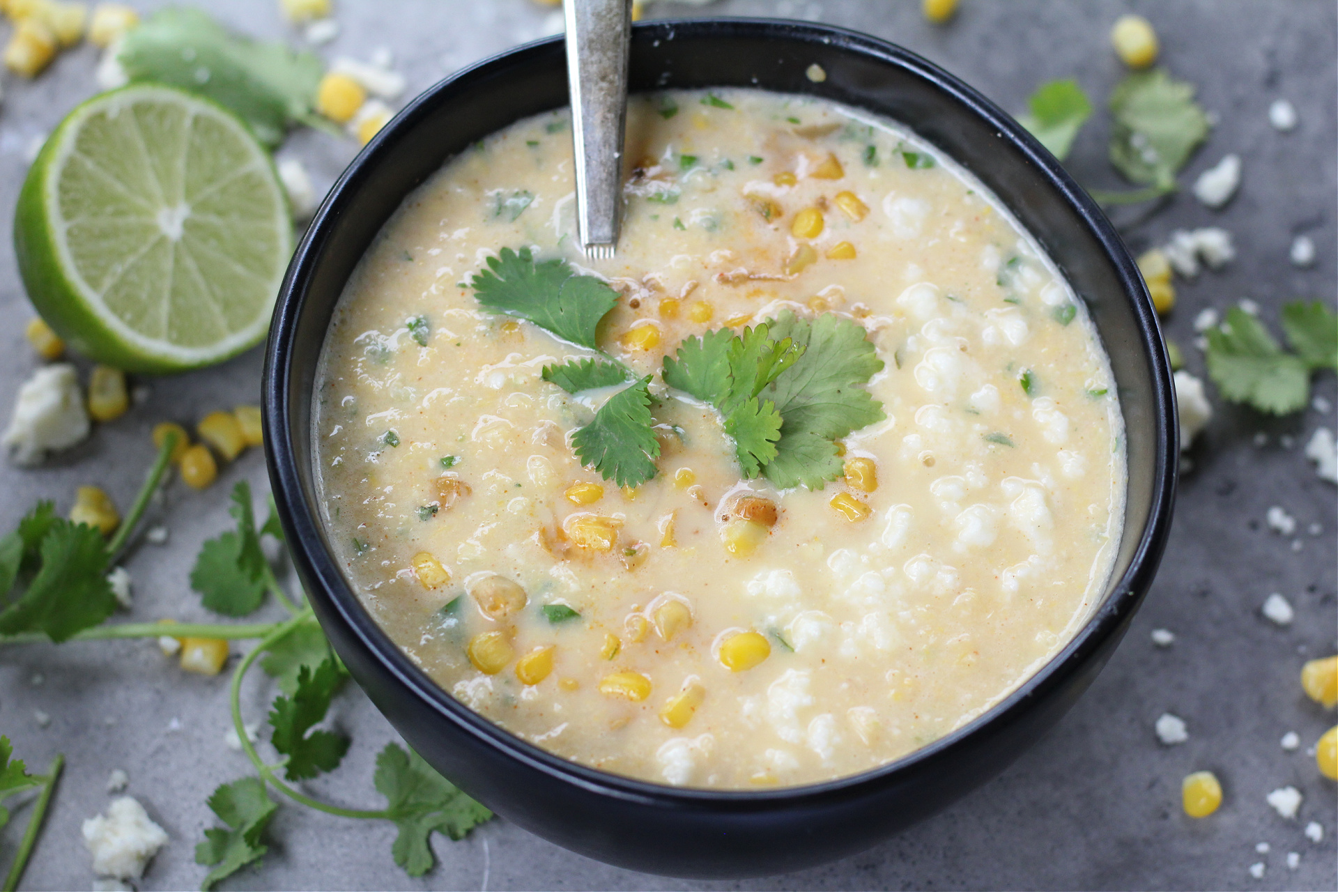 Mexican Street Corn Soup Recipe