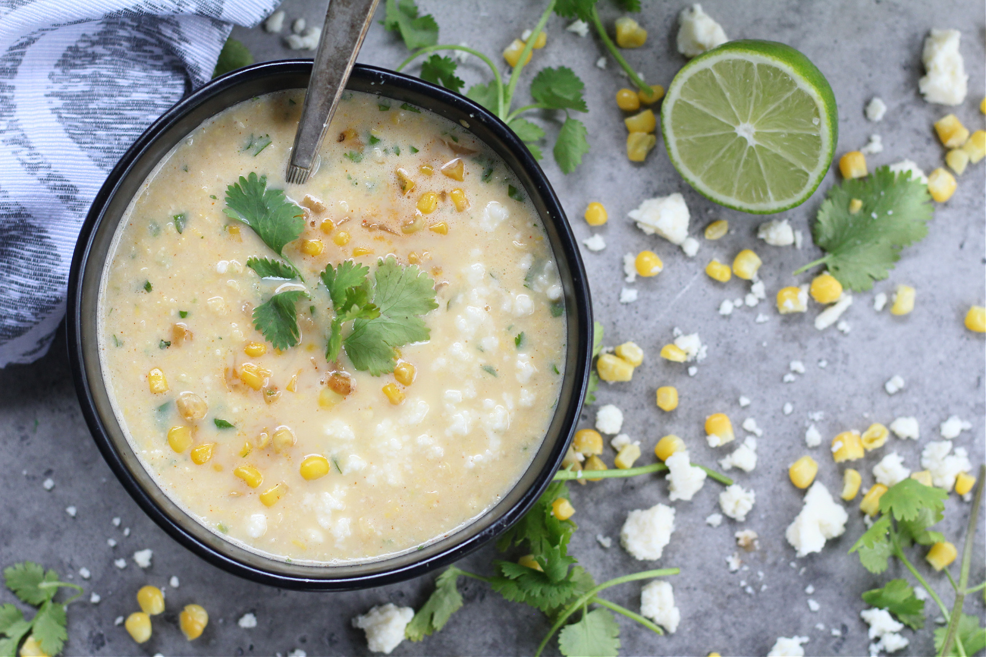 Mexican Street Corn Soup