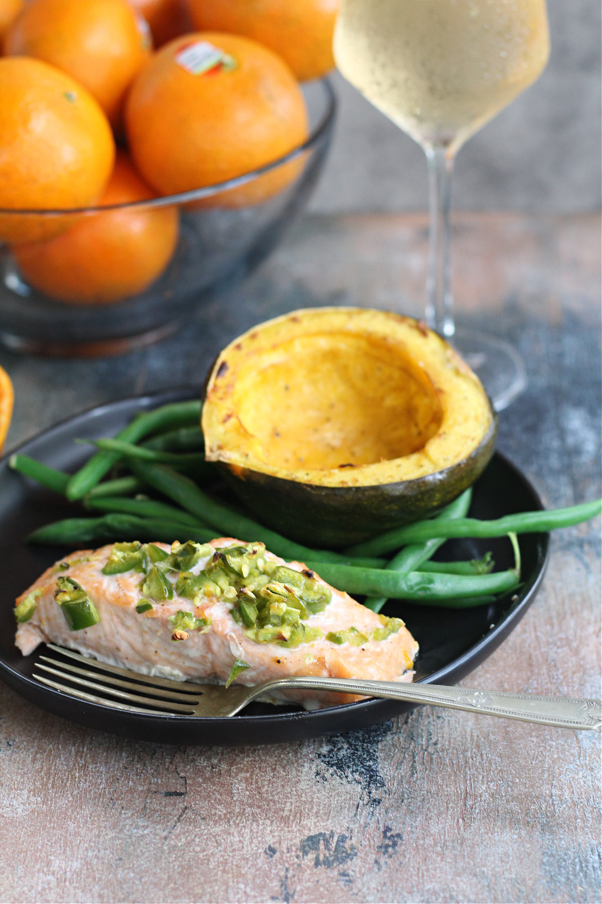 Tasty Tangerine and Jalapeno Salmon