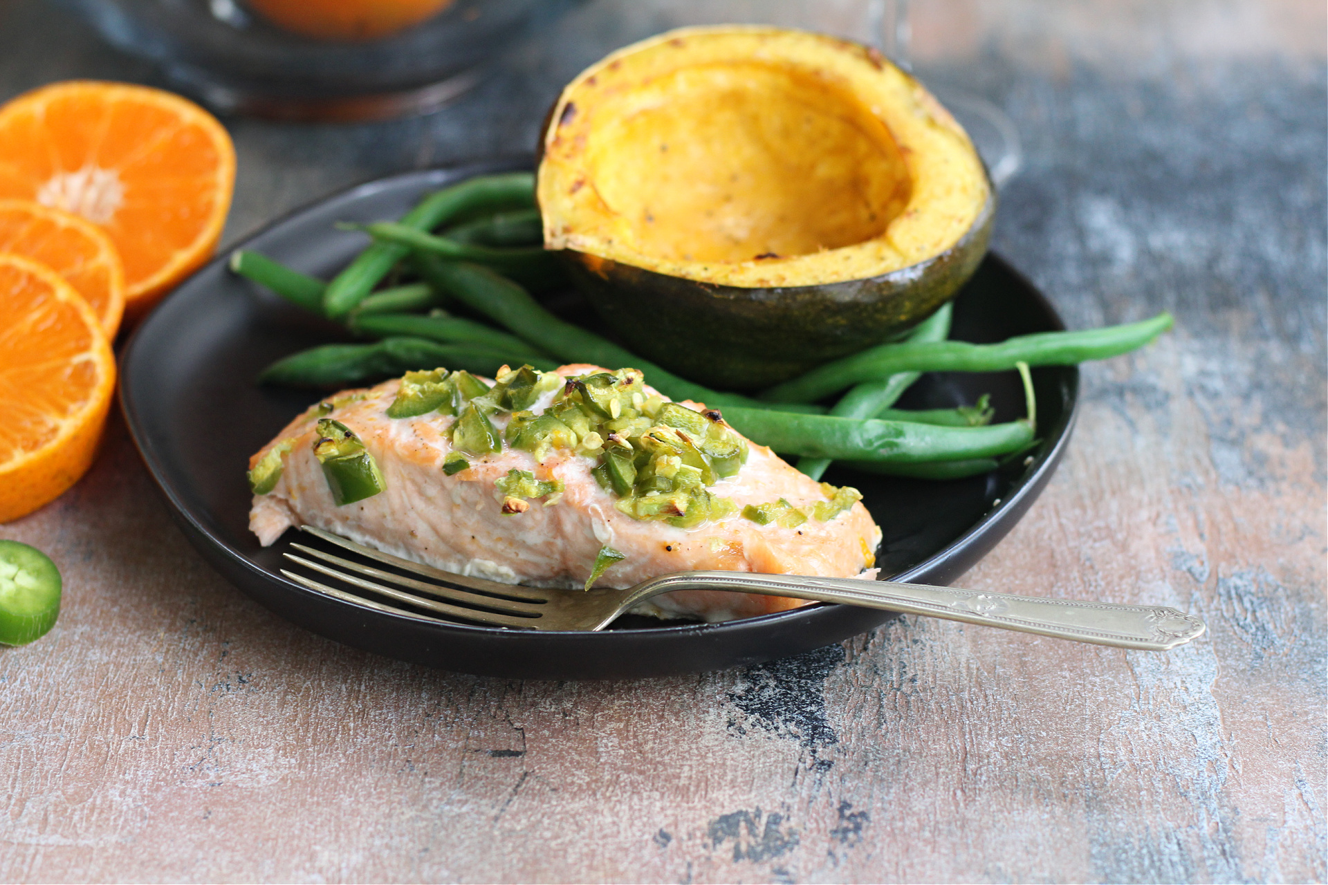 Jalapeno Tangerine Salmon