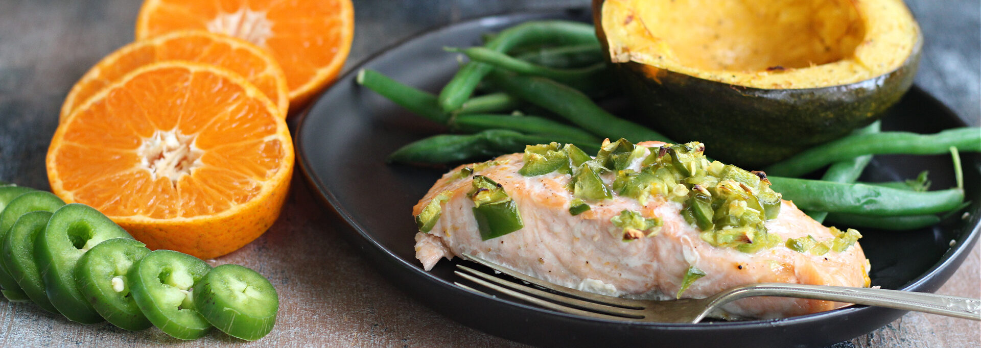 Jalapeno Tangerine Salmon