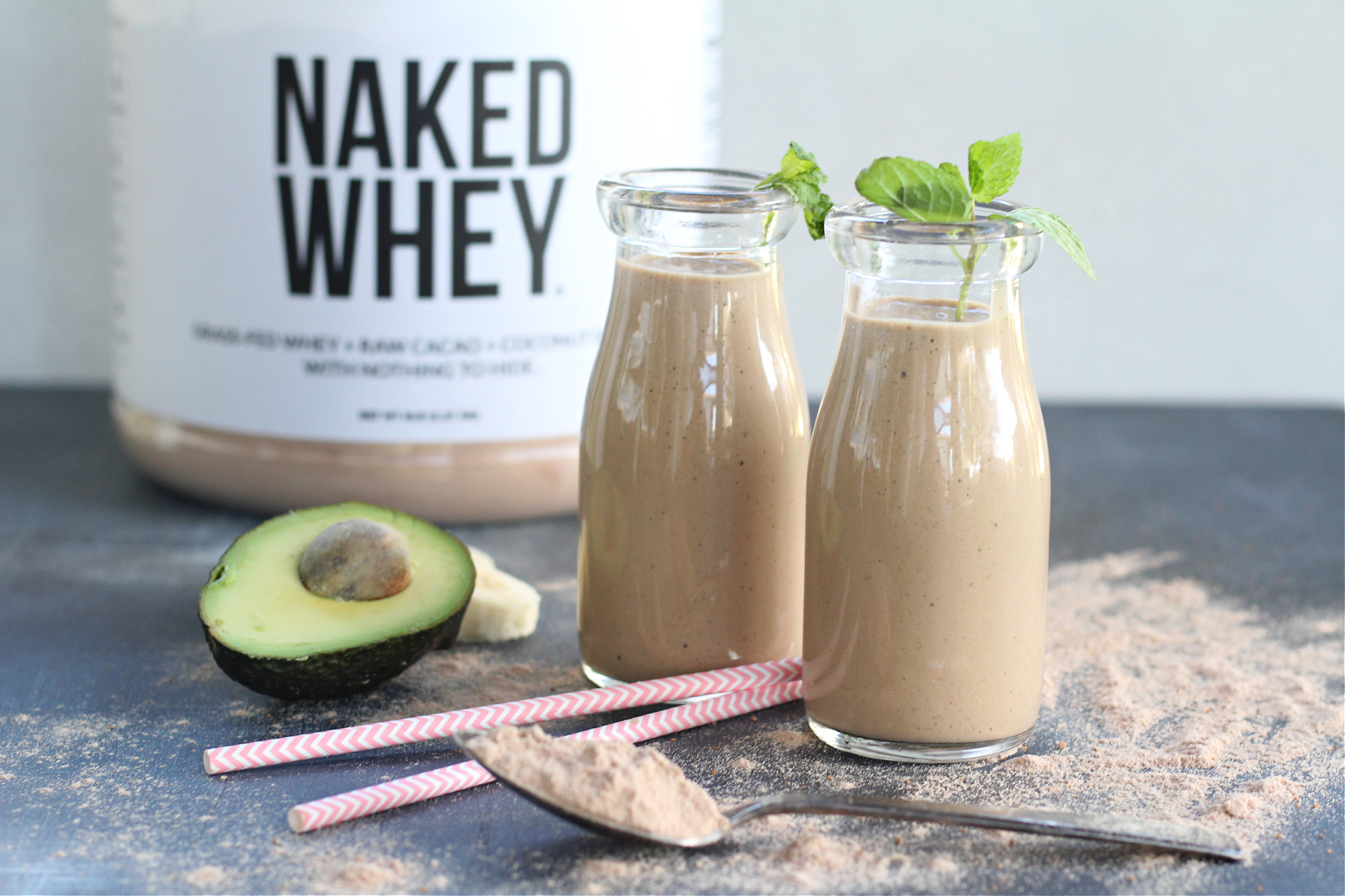 Tasty Mint Chocolate Protein Smoothie