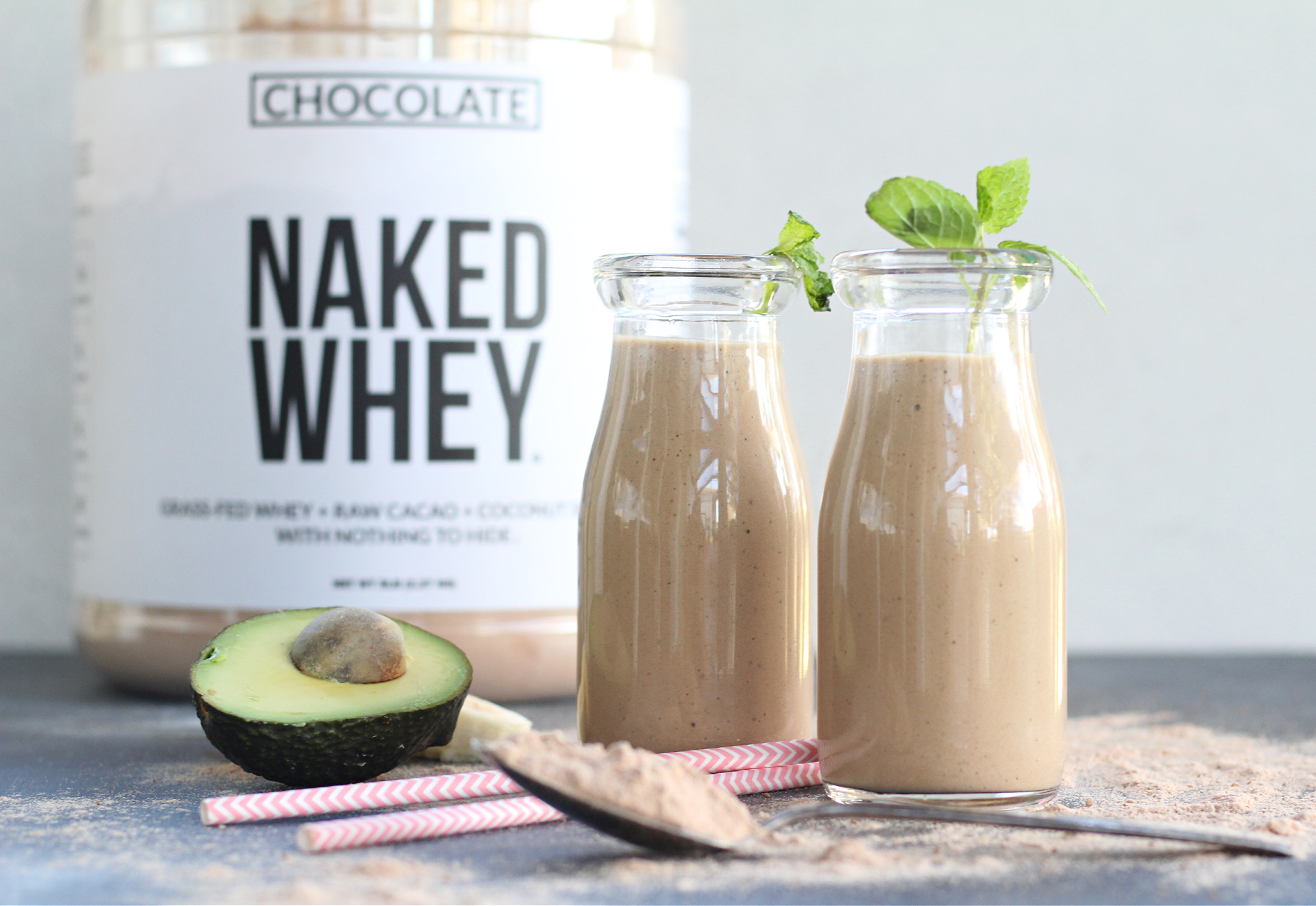 How to make a Mint Chocolate Protein Smoothie