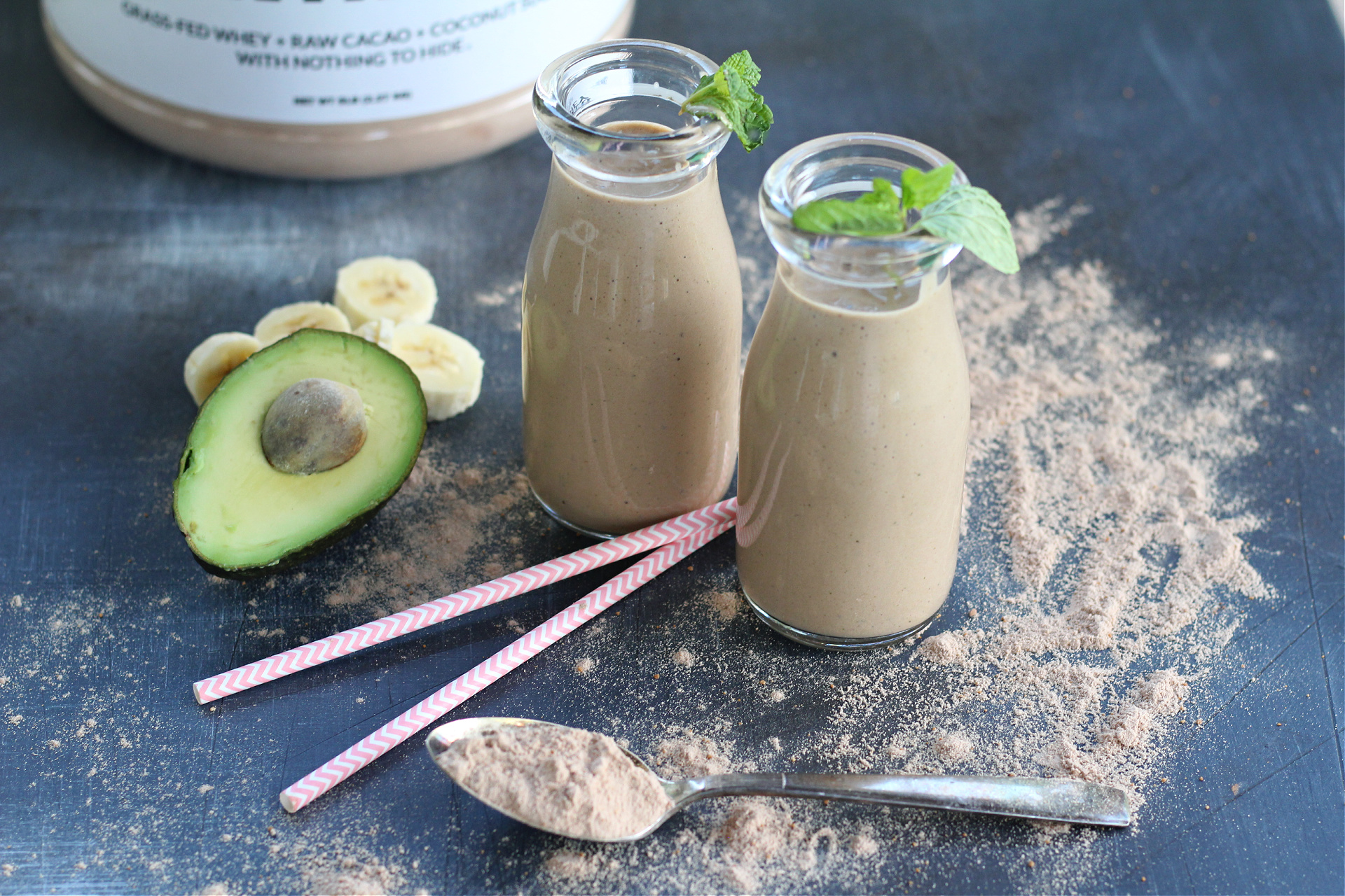 Best Mint Chocolate Protein Smoothie