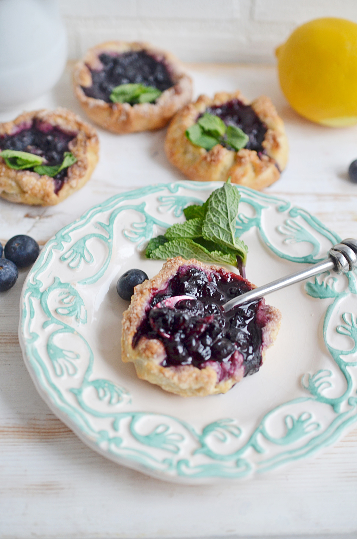 Best Mini Blueberry Galette