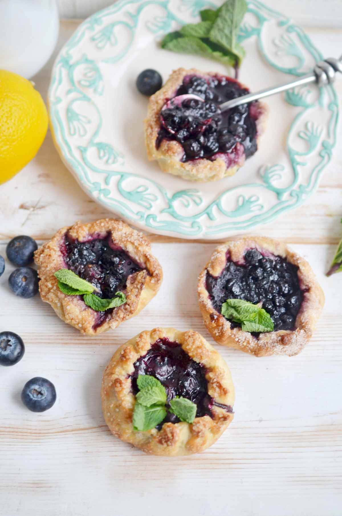 Easy Blueberry Galette