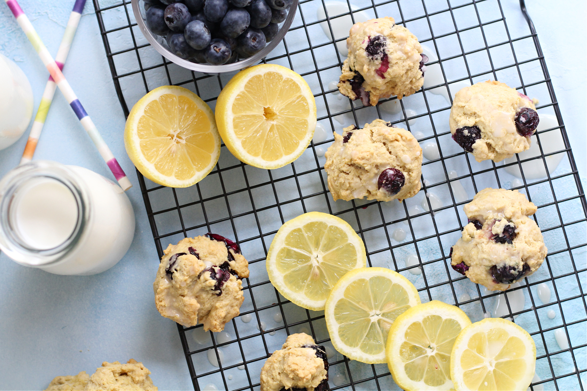Blueberry Lemon Cookies Blueberry Lemon Cookies
