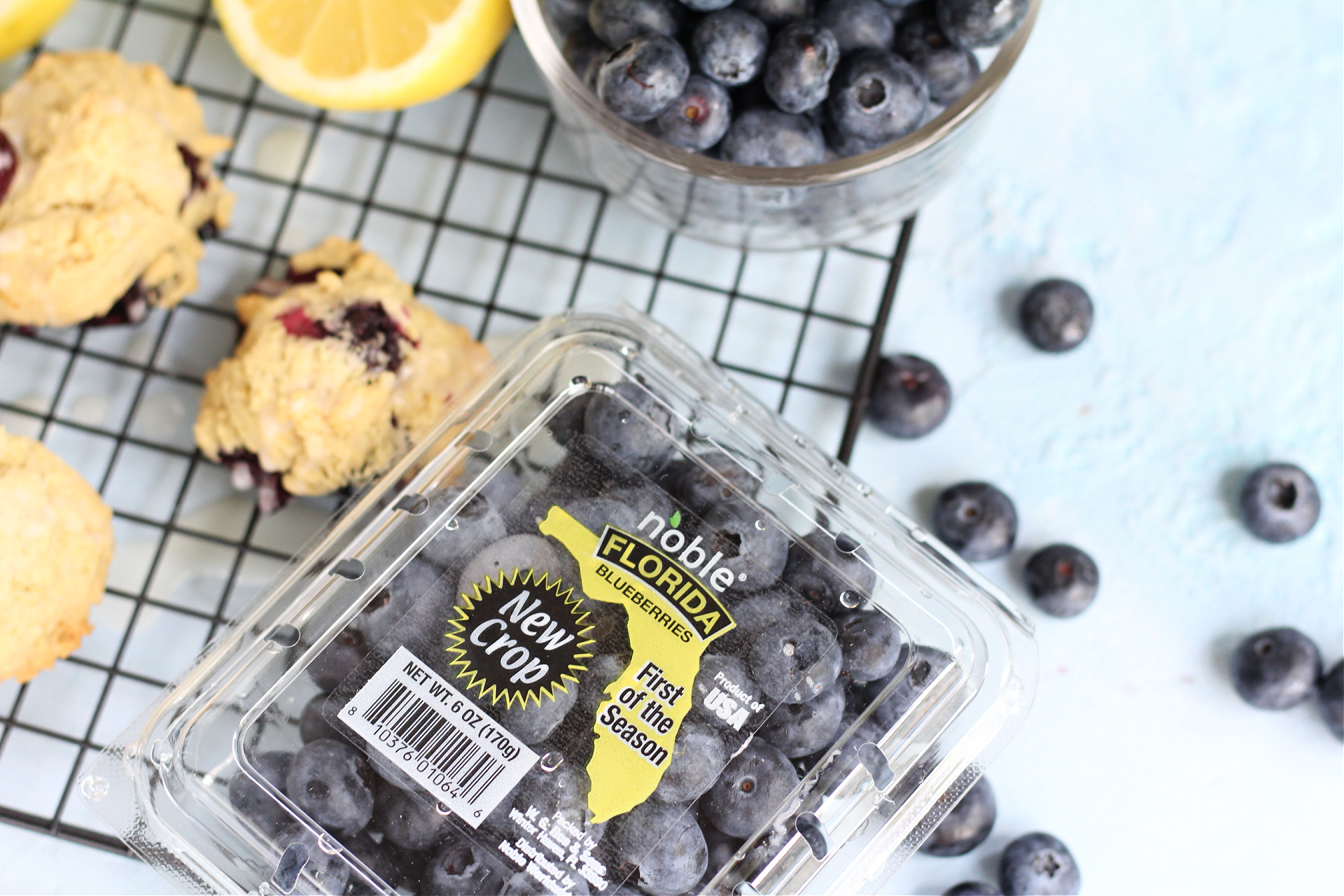 How to make Blueberry Lemon Cookies