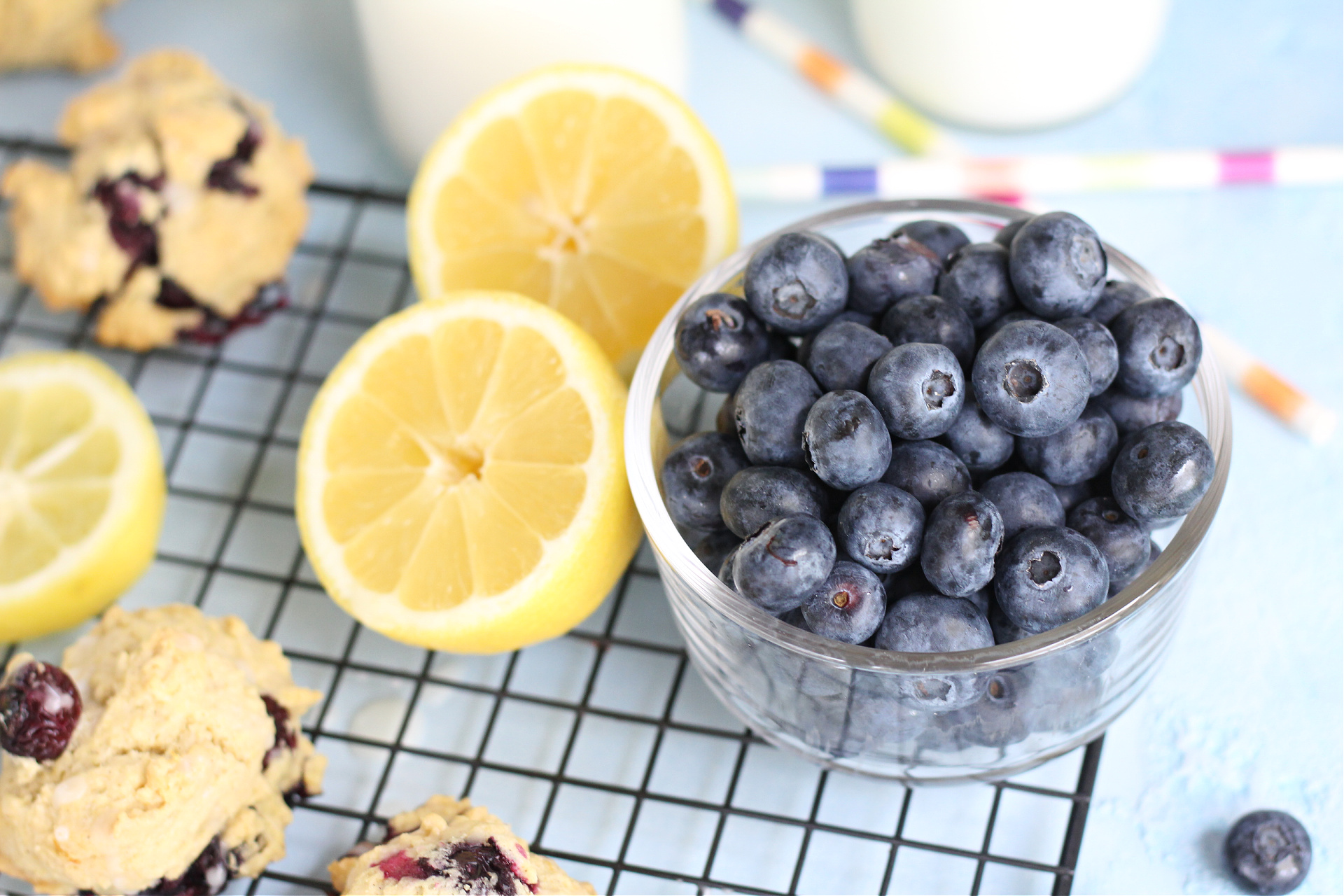 Easy Blueberry Lemon Cookies