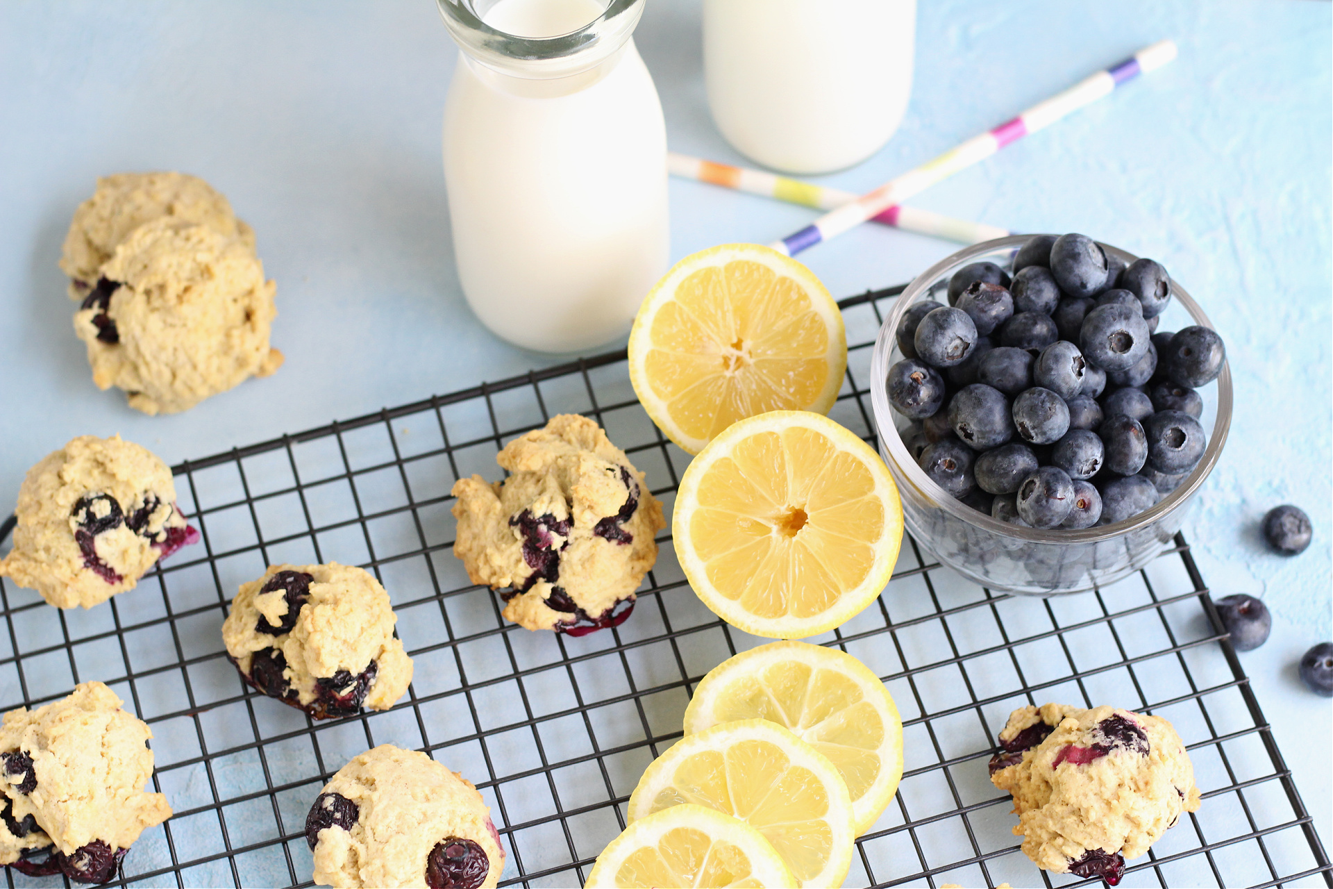 Easy Blueberry Lemon Scones