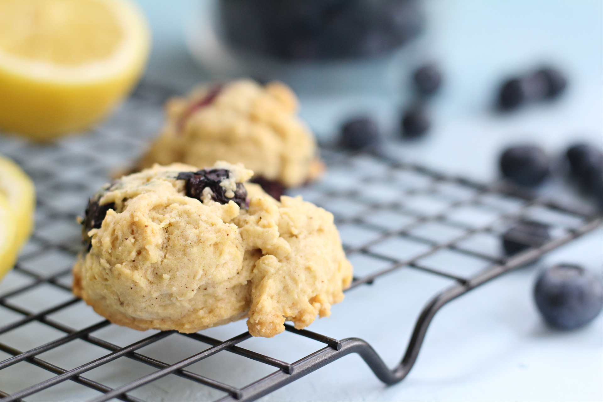 Lemon Blueberry Cookies