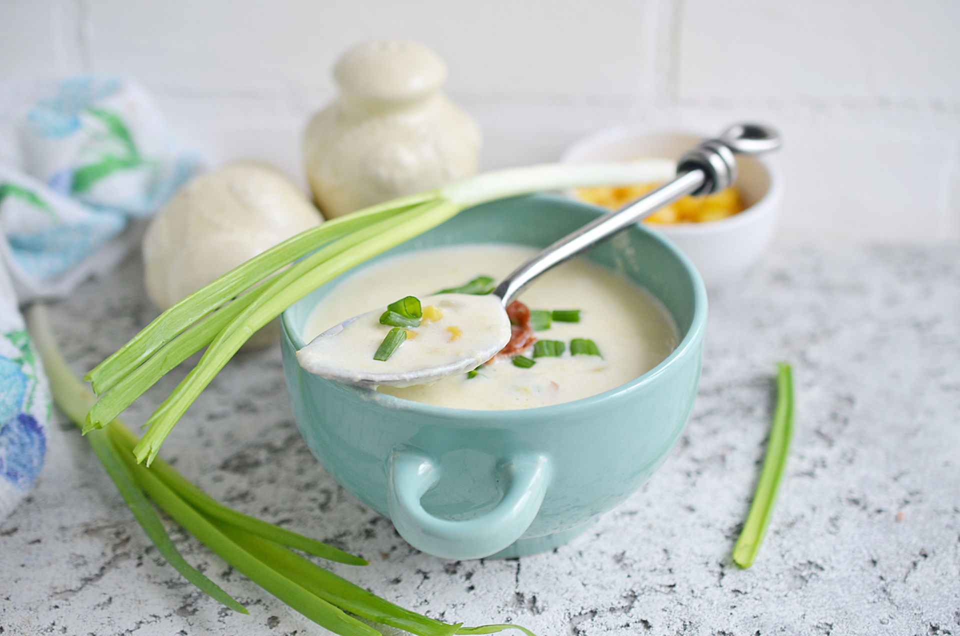 Easy Slow Cooker Weight Watchers Potato Soup