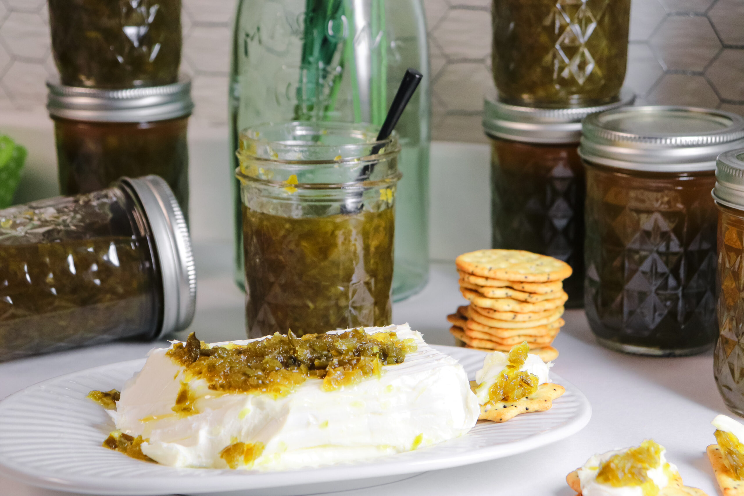 Hot Green Pepper Jelly