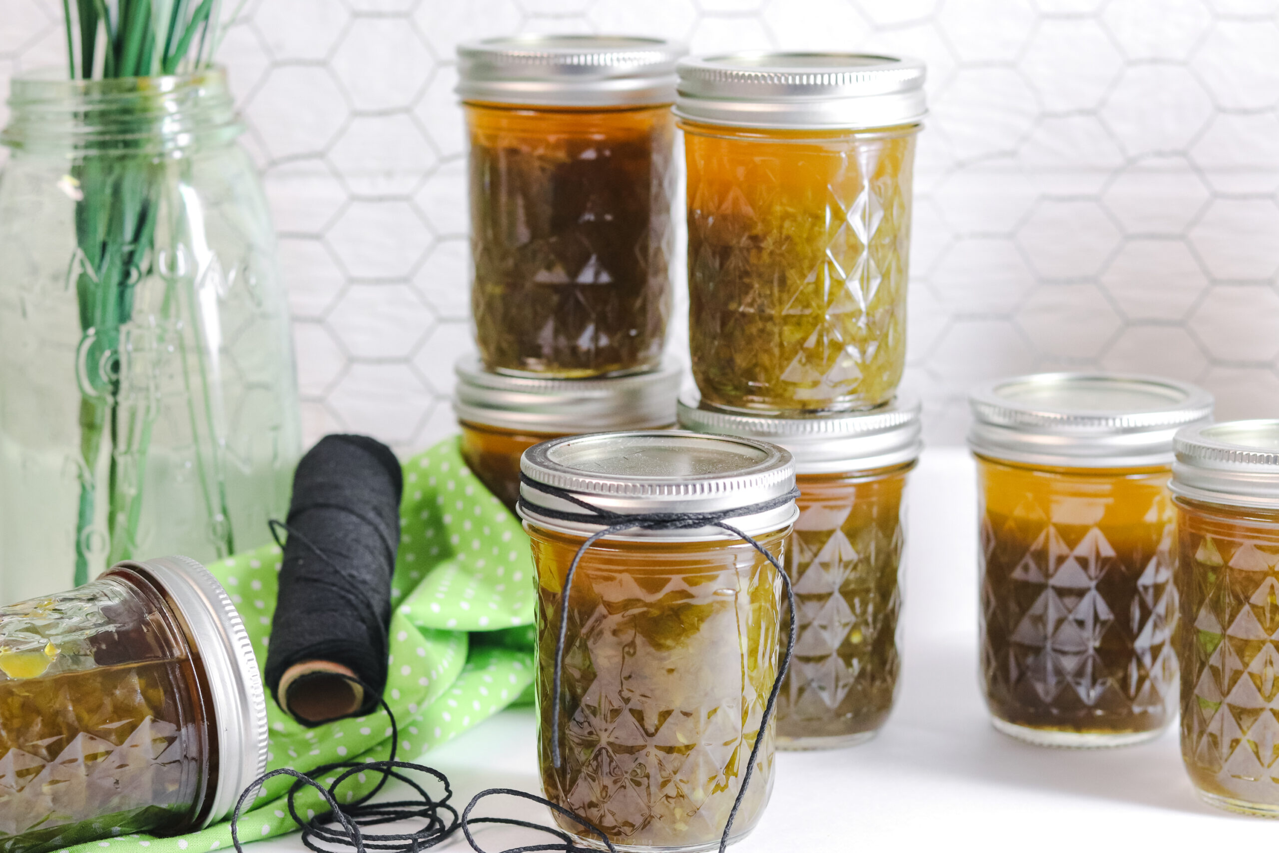 How to make Hot Green Pepper Jelly