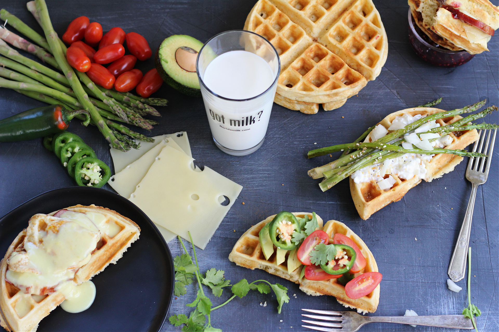 Savory Waffle Toppings