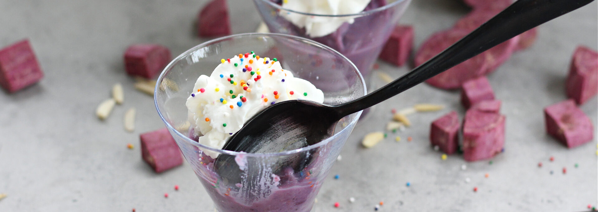 Purple Sweet Potato Ice Cream