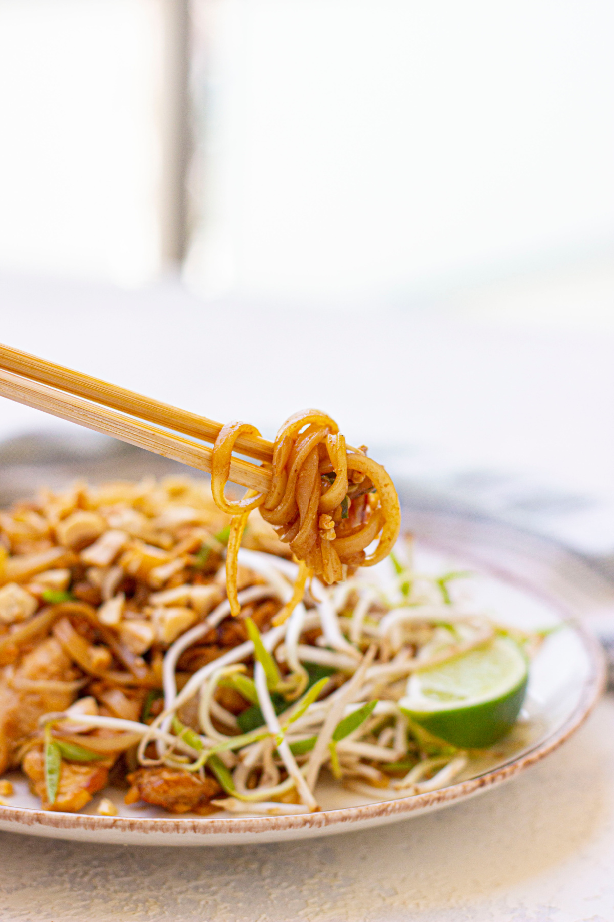 chicken pad thai chicken pad thai