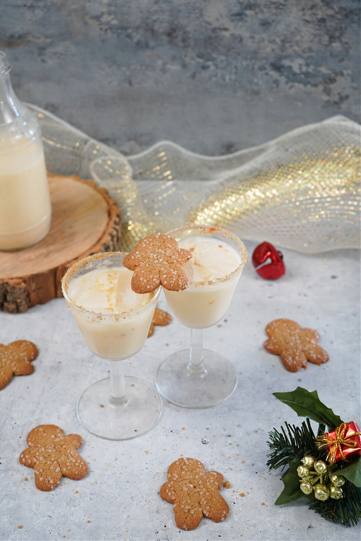 GIngerbread Eggnog Cocktail