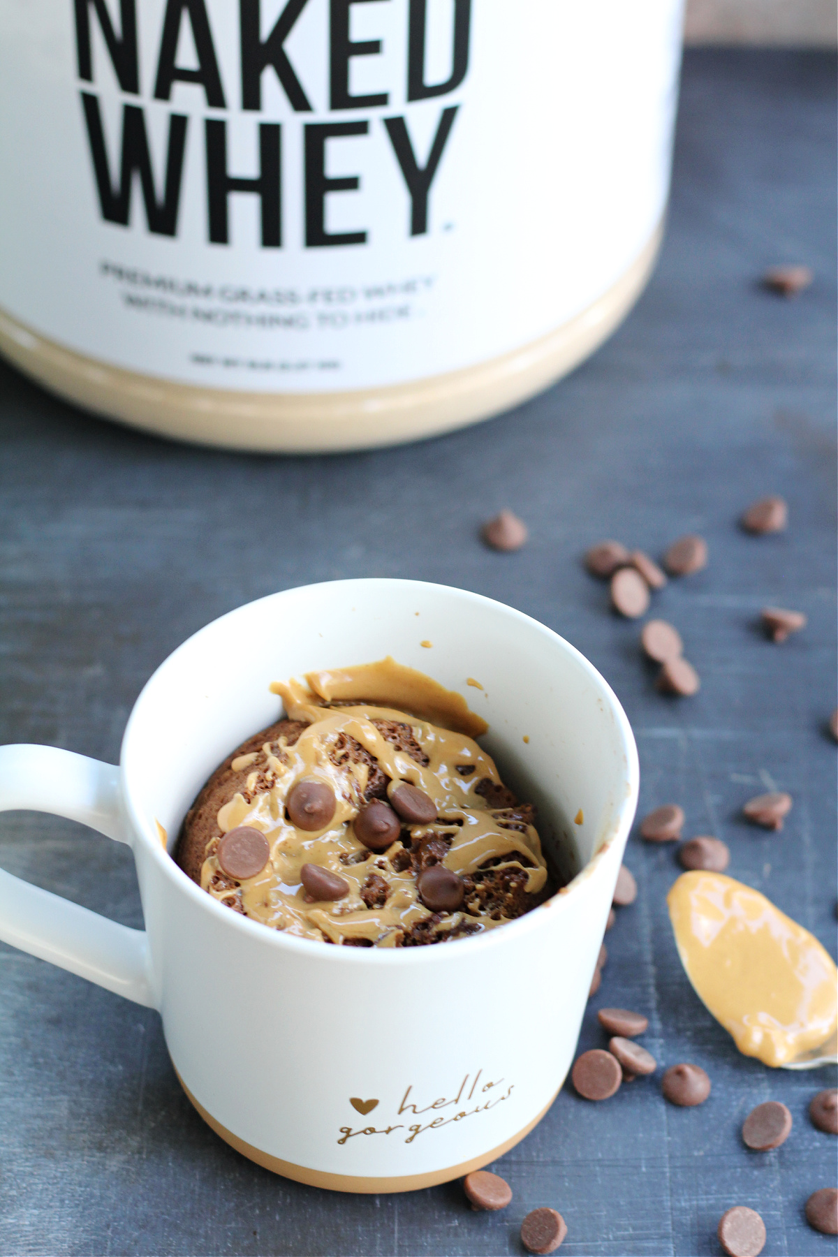 Best Protein PB Chocolate Mug Cake Best Protein PB Chocolate Mug Cake