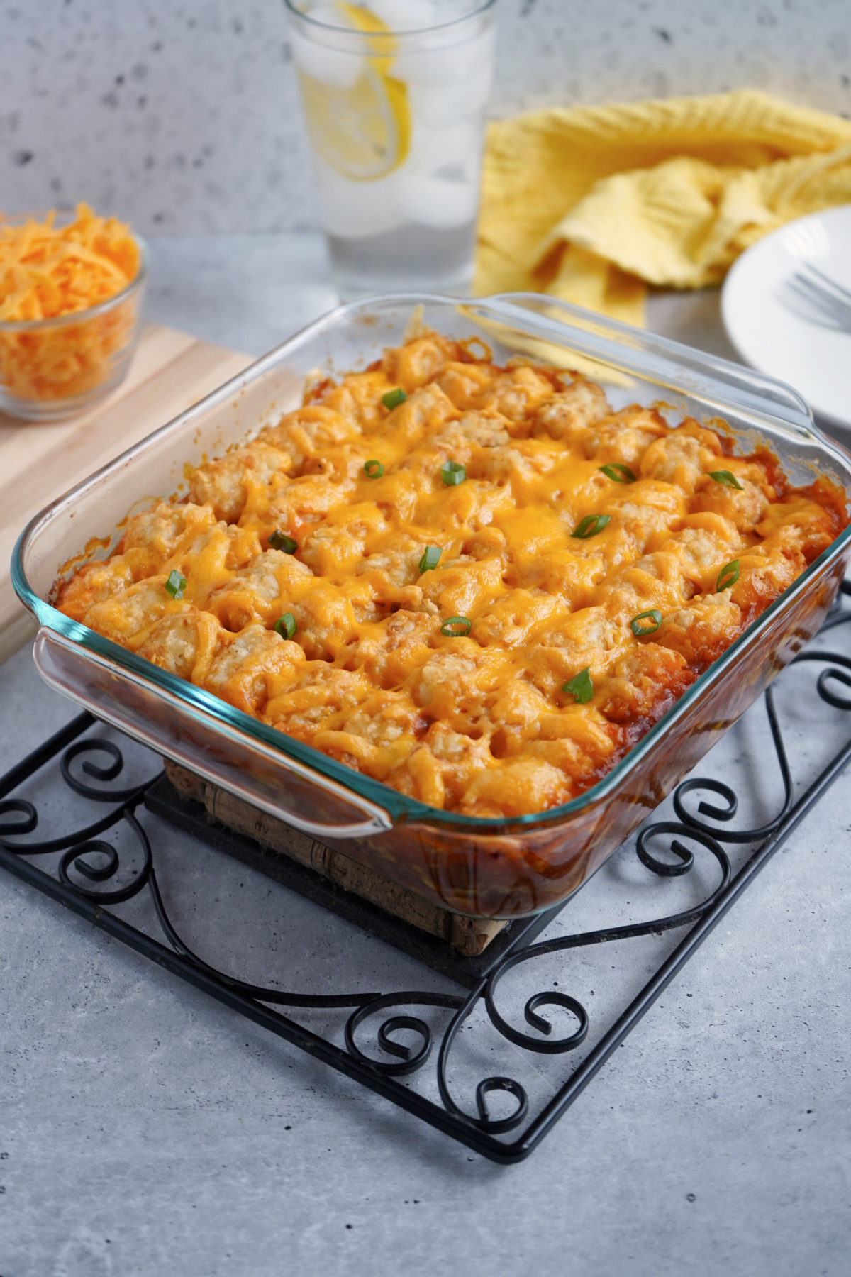 easy Tater tot casserole