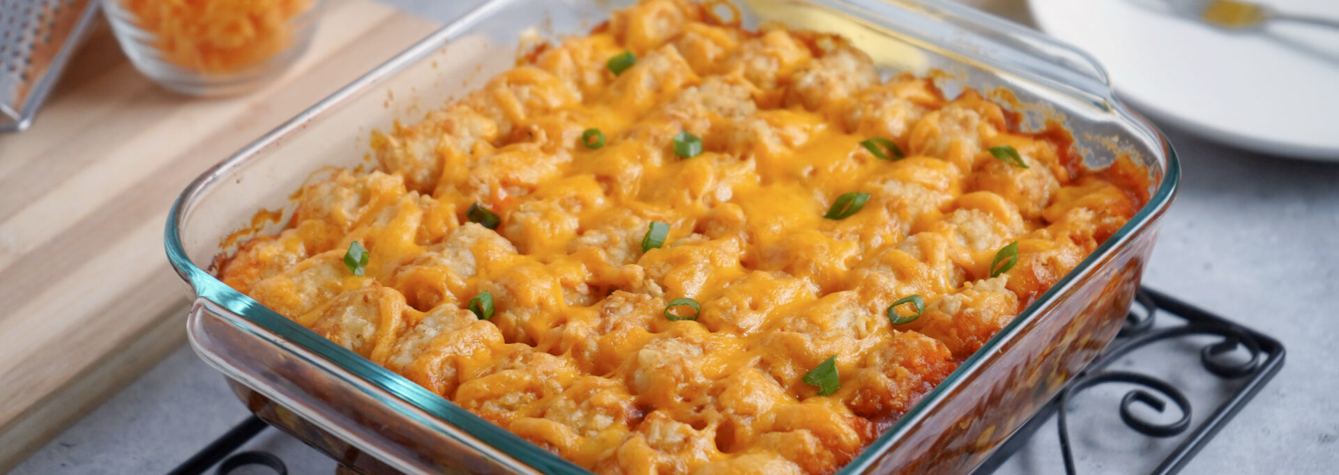 Manwich Tater Tot Casserole