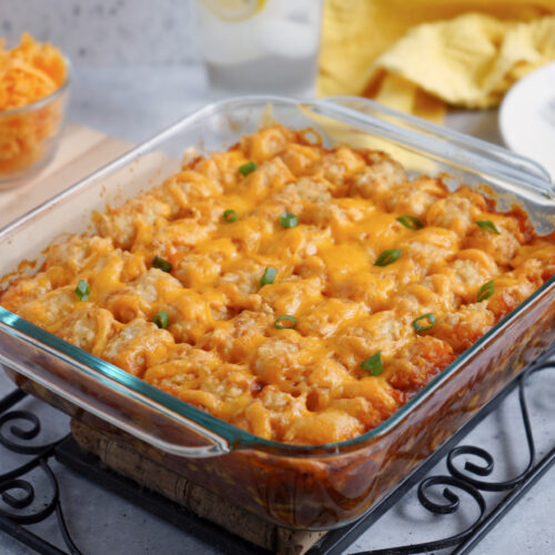 Manwich Tater Tot Casserole