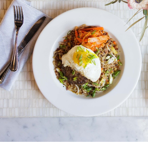 Loco Moco at Kitchen Door Napa