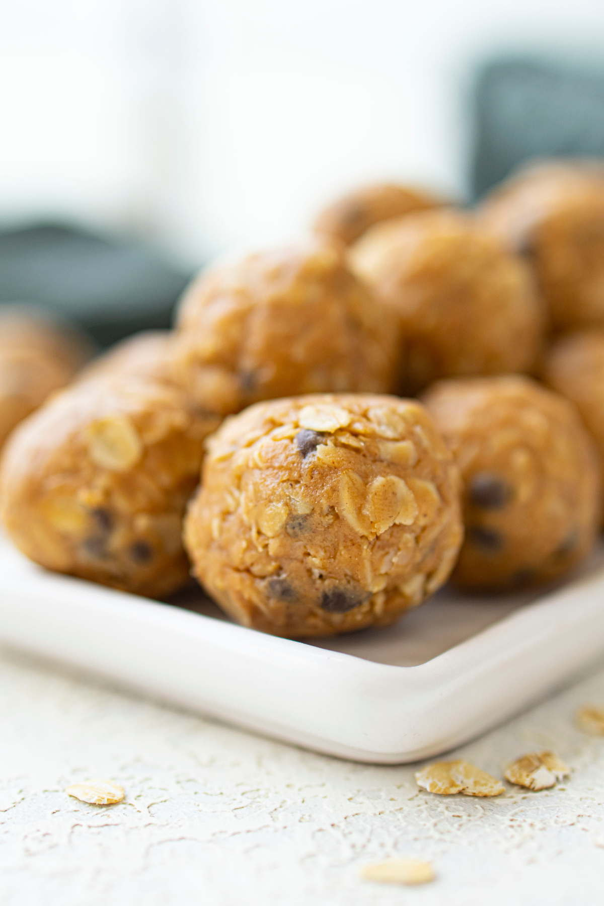No Bake Pumpkin Protein Bites