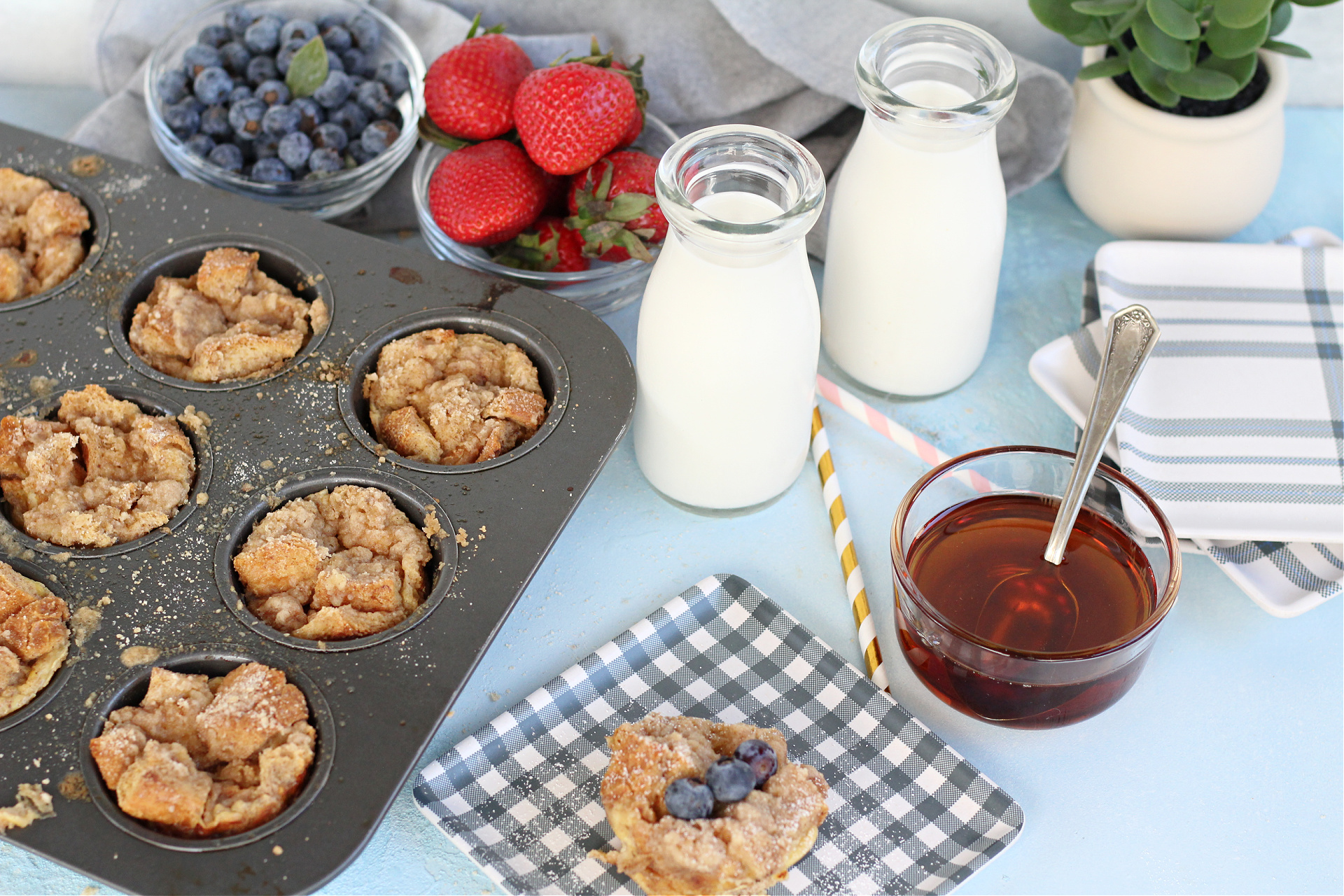 French Toast Muffins for Mother's Day