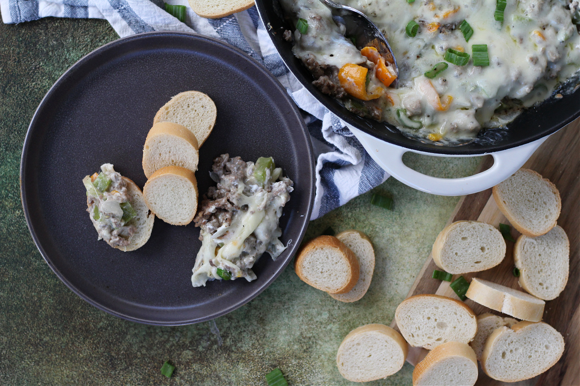 Philly Cheesesteak Dip