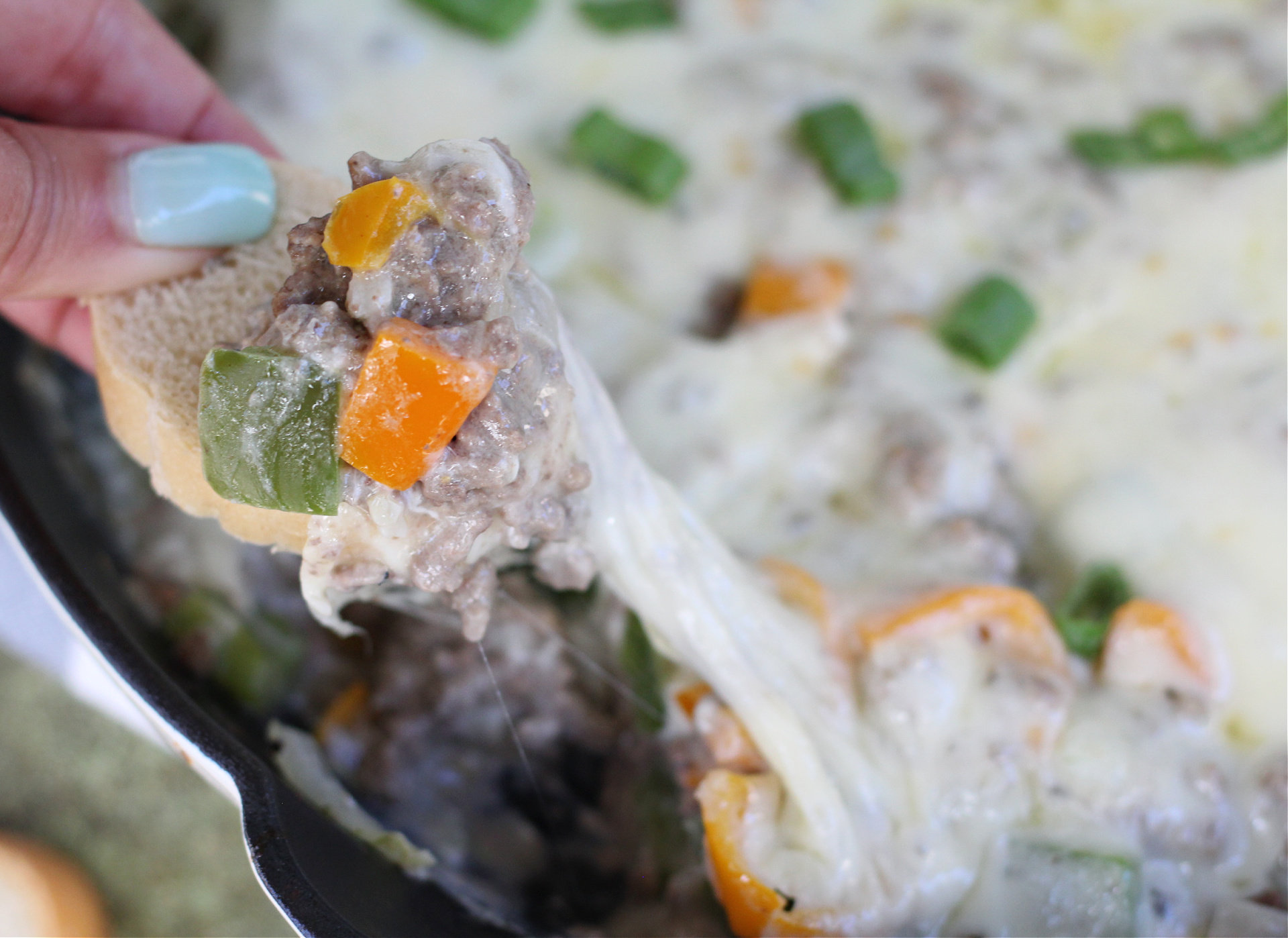 How to make Philly Cheesesteak Dip