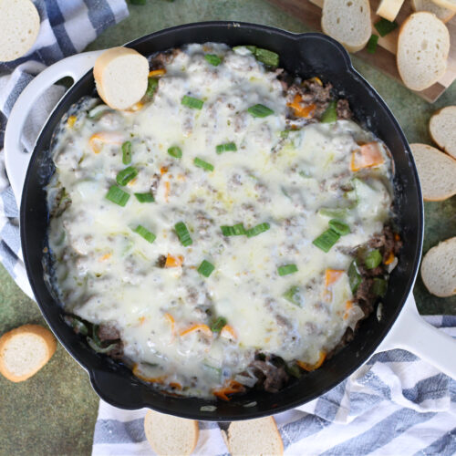 Philly Cheesesteak Dip