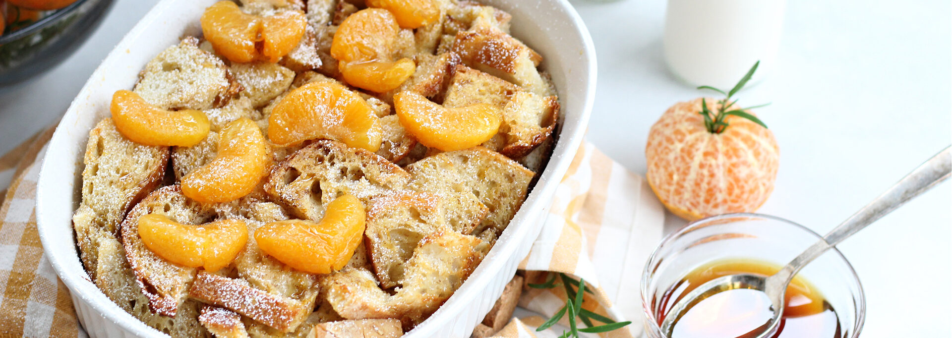 Tangerine French Toast Casserole