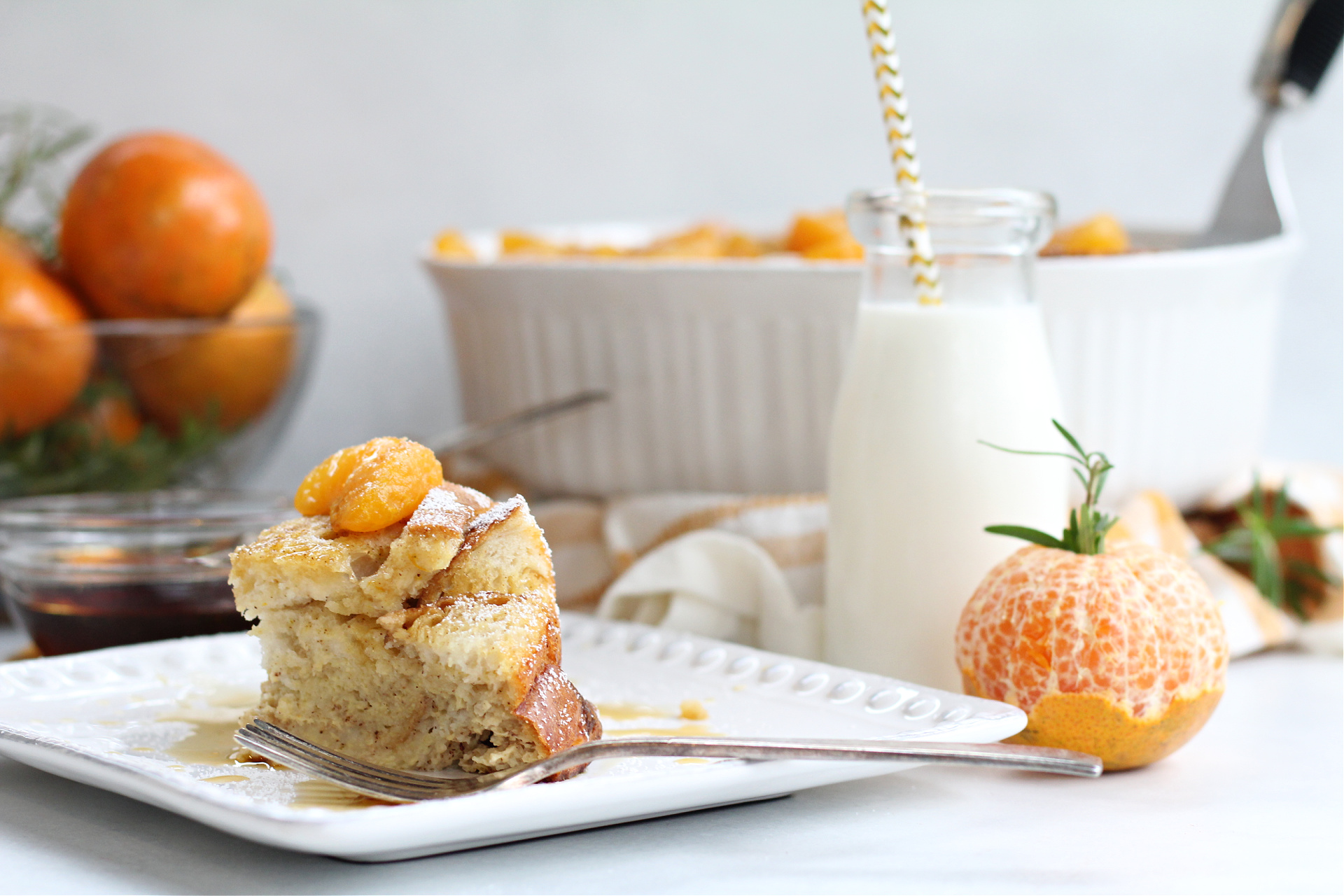 Tangerine French Toast Casserole