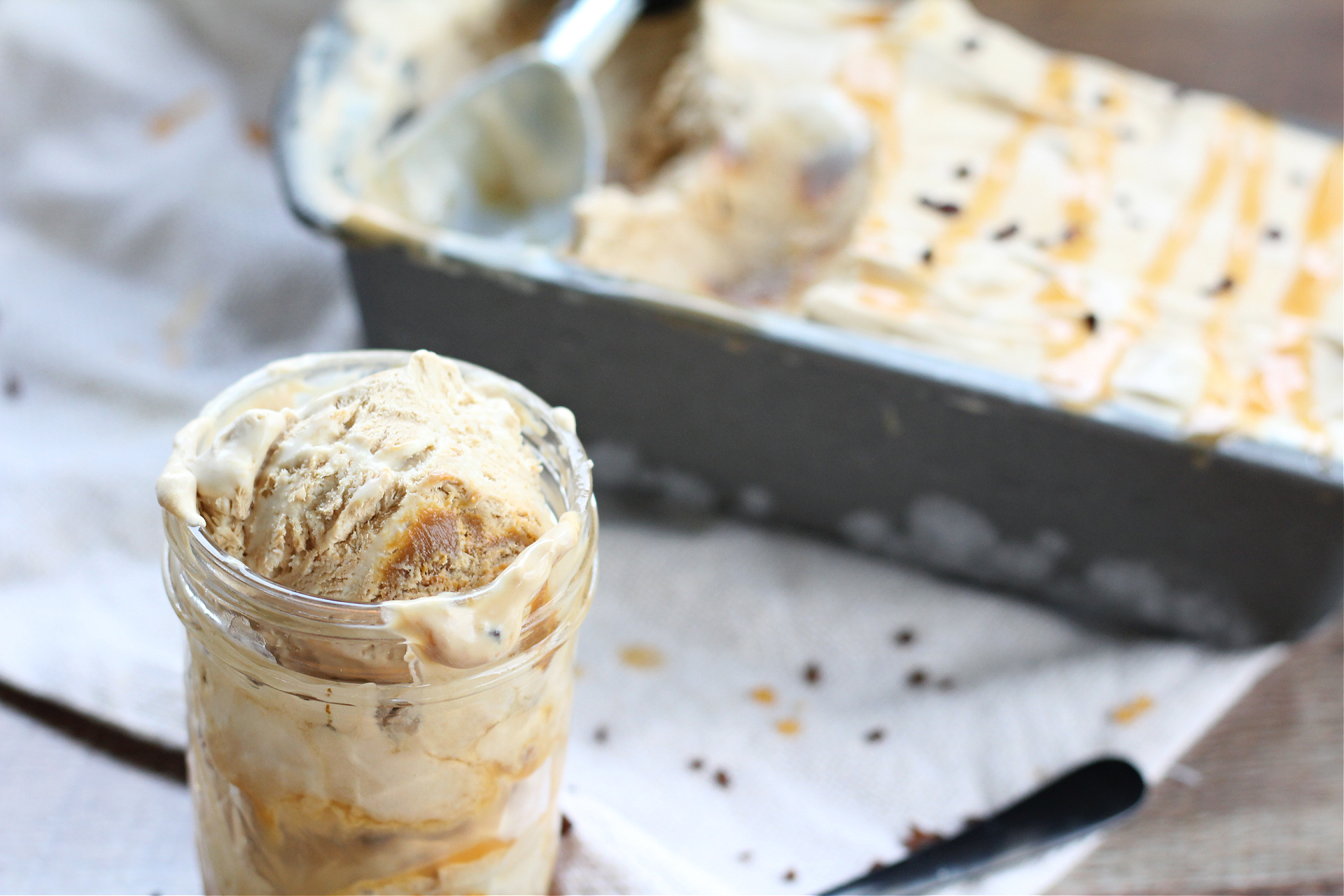 dulce de leche coffee ice cream