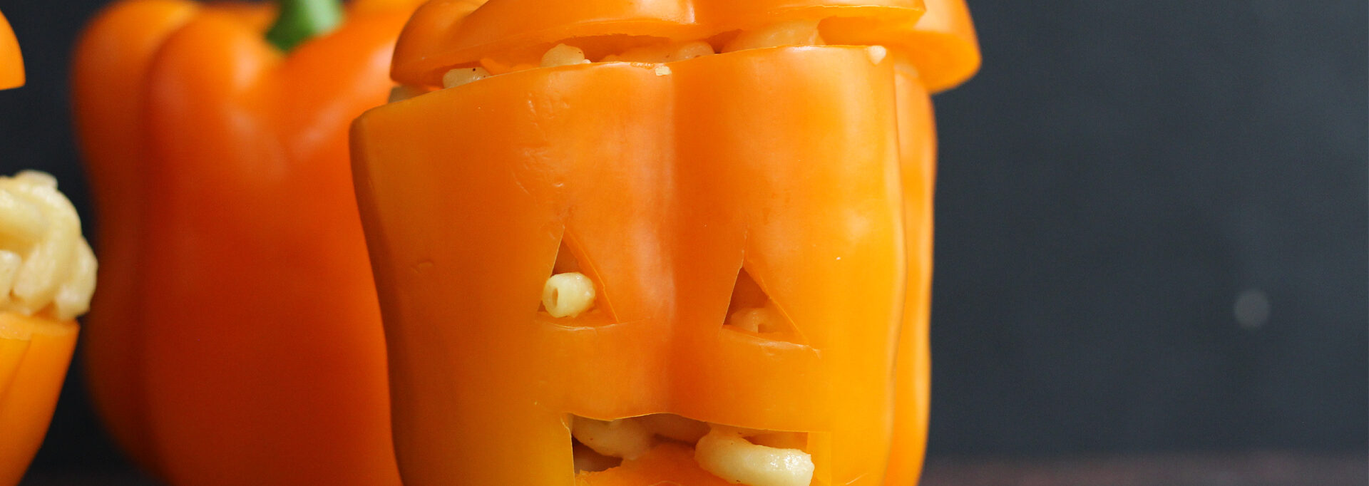 Jack O Lantern Mac N Cheese