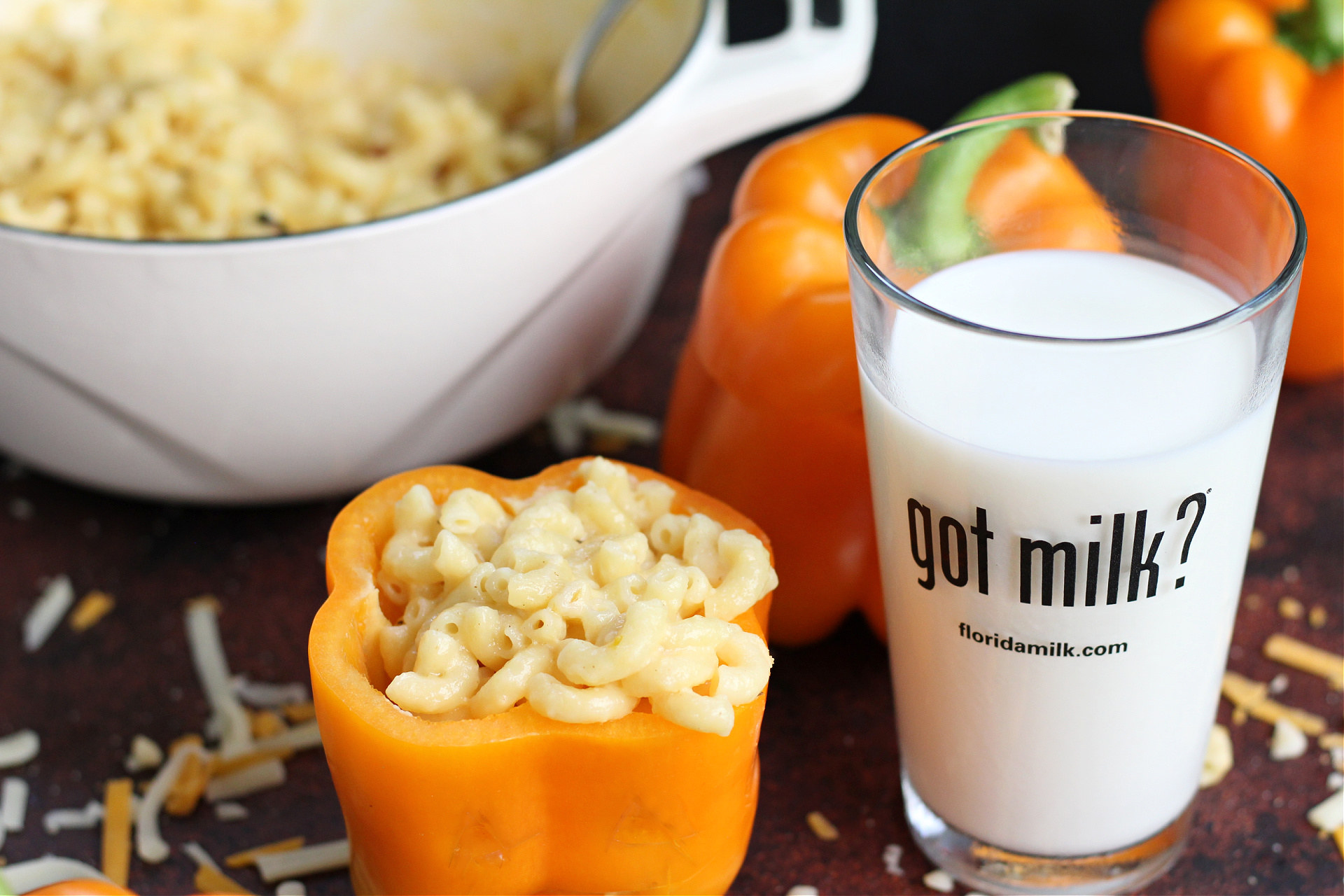 Mac and Cheese Stuffed Peppers