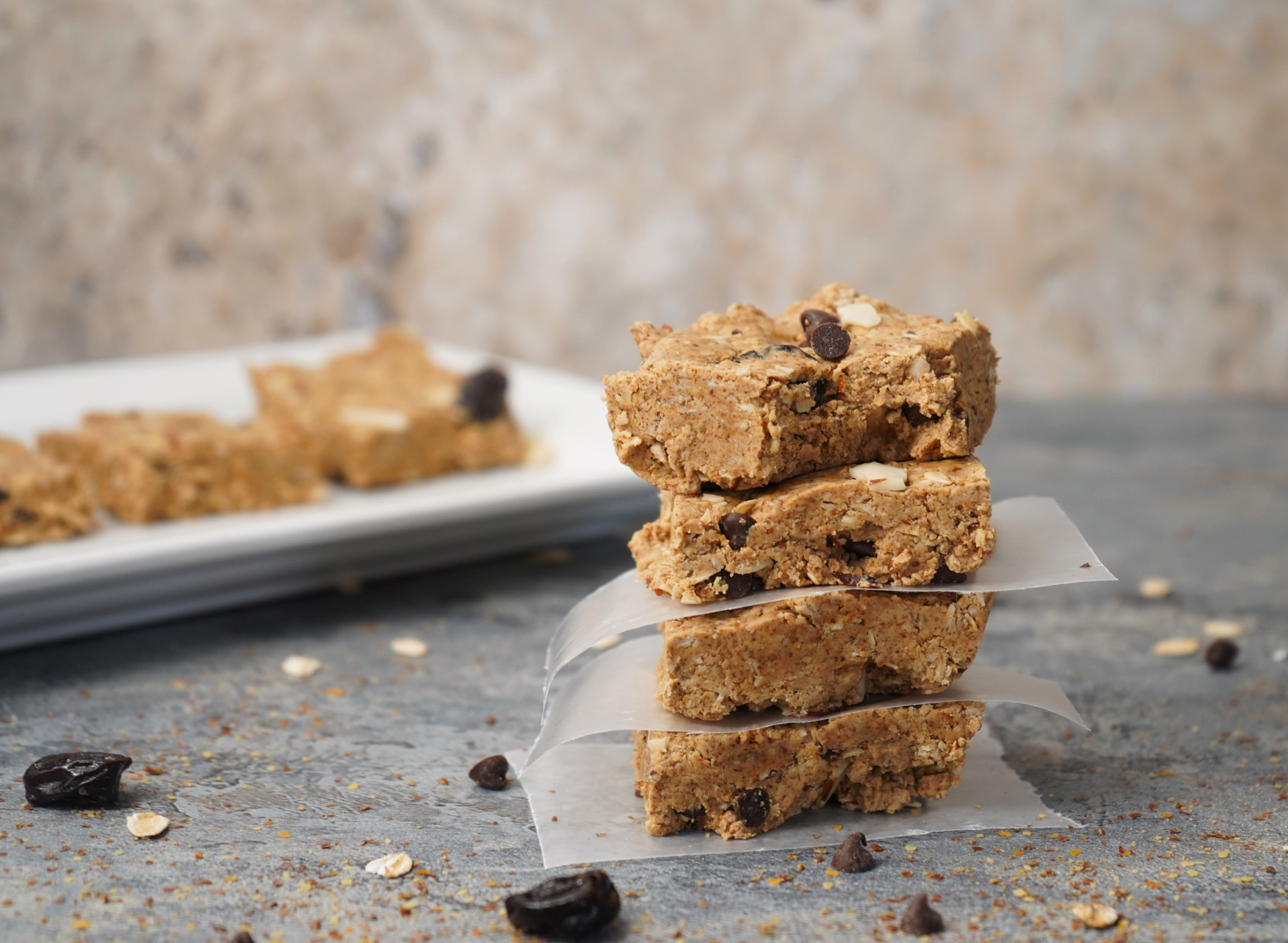 PB Chocolate Cherry Protein Bars
