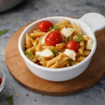 spicy caprese pasta