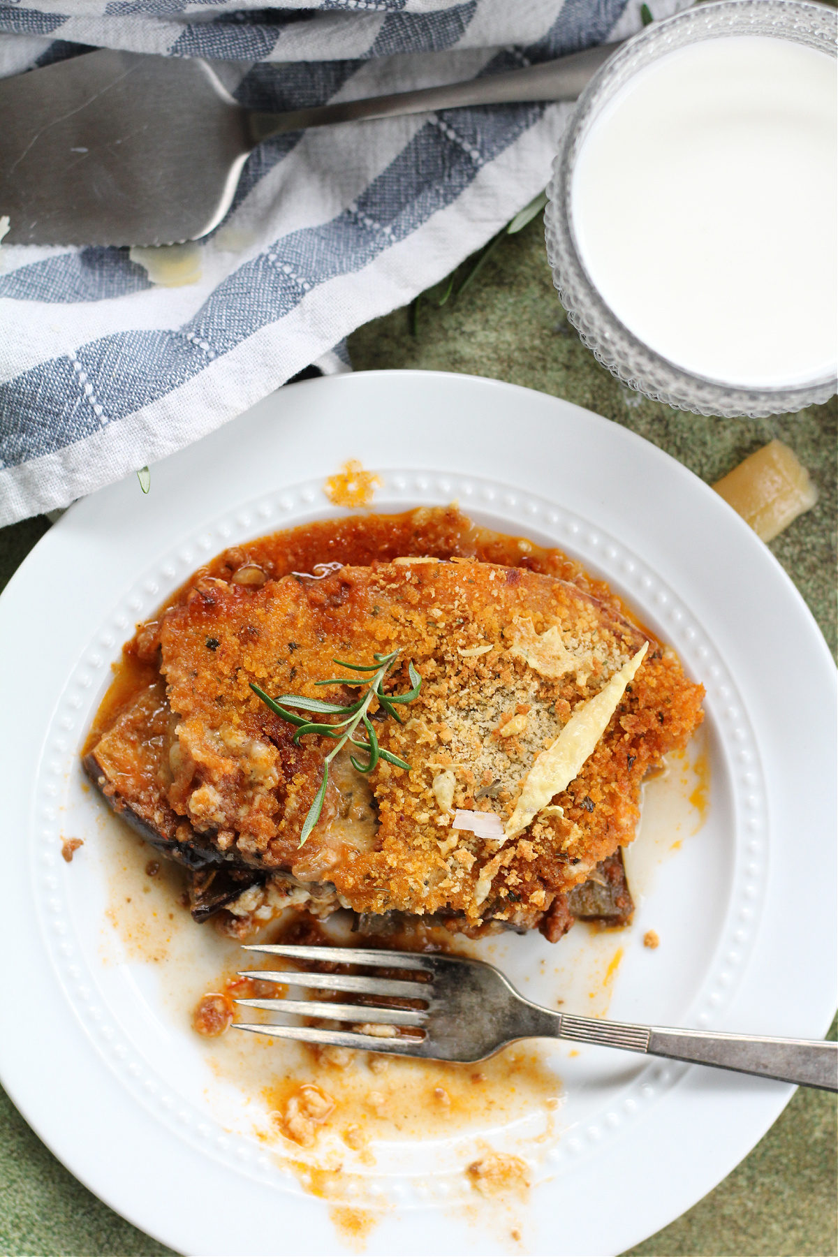 Greek Eggplant lasagna 