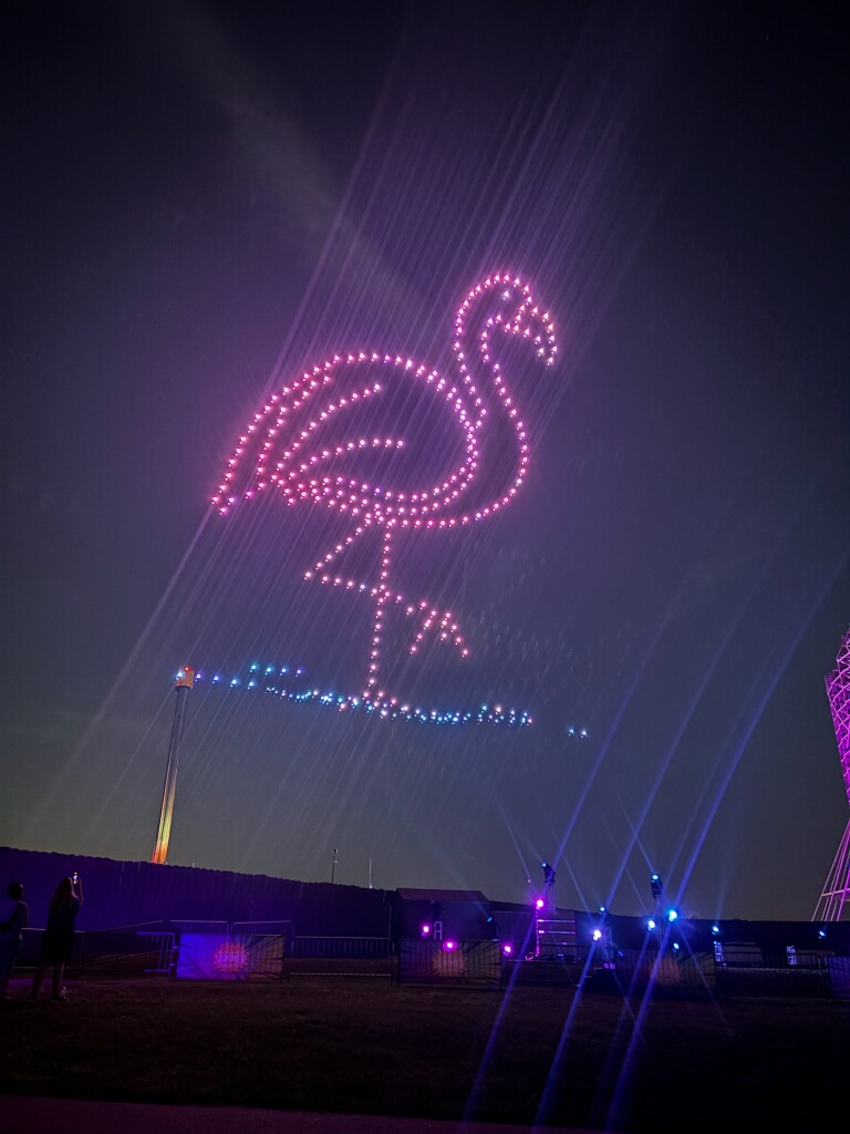 Busch Gardens Fireworks and Drone show
