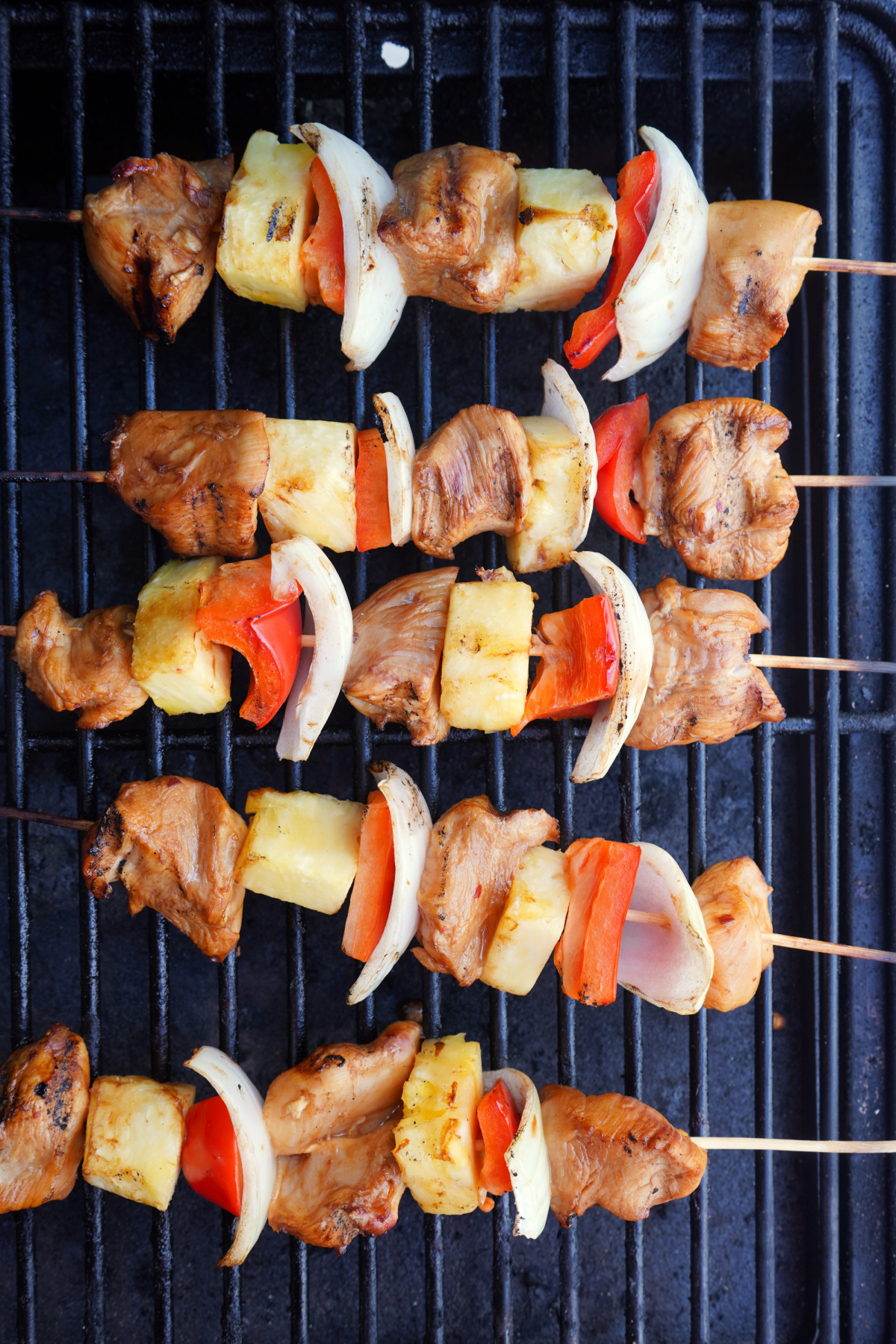 best grilled chicken skewers with Cherry Teriyaki Marinade