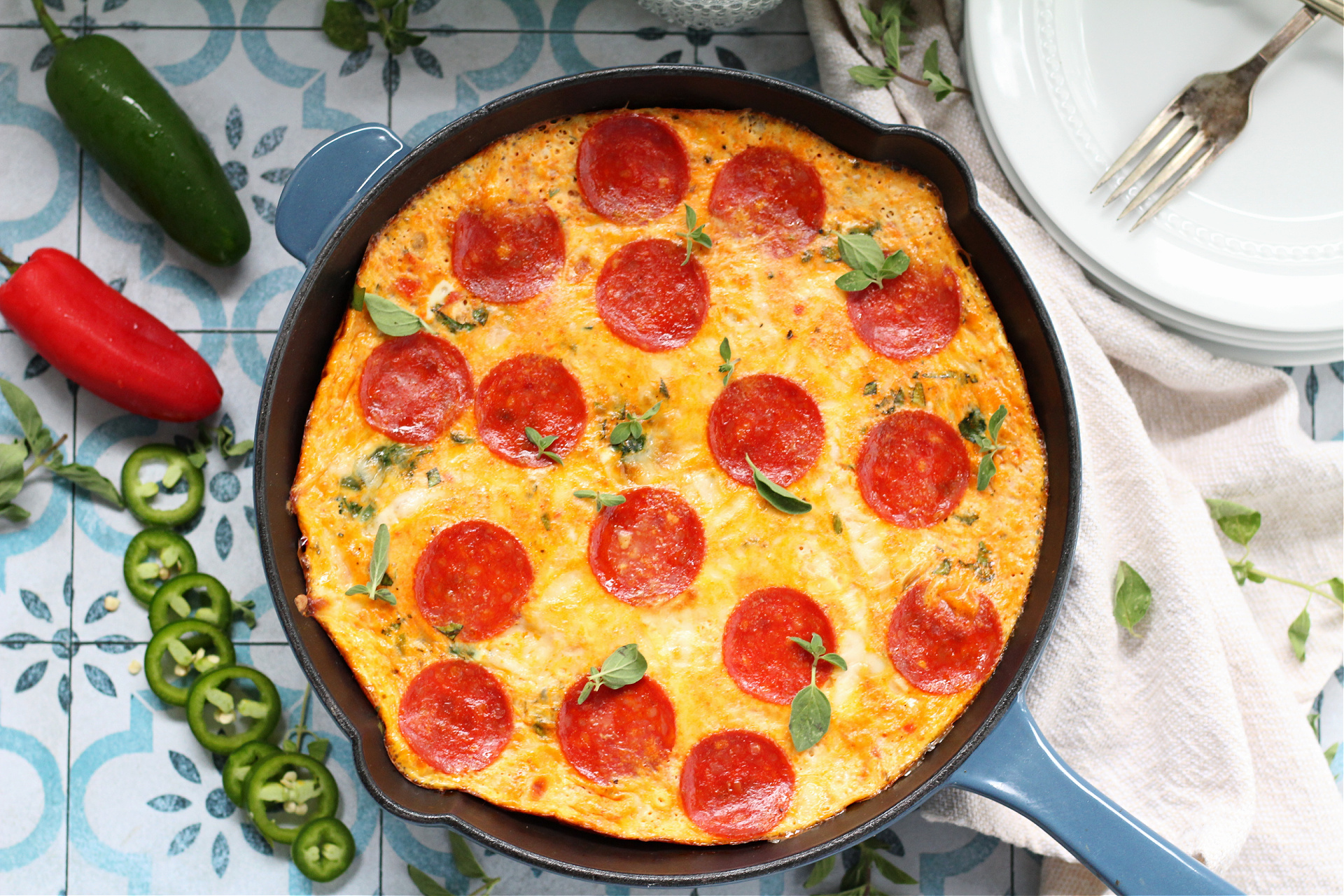 Tasty Pizza Frittata