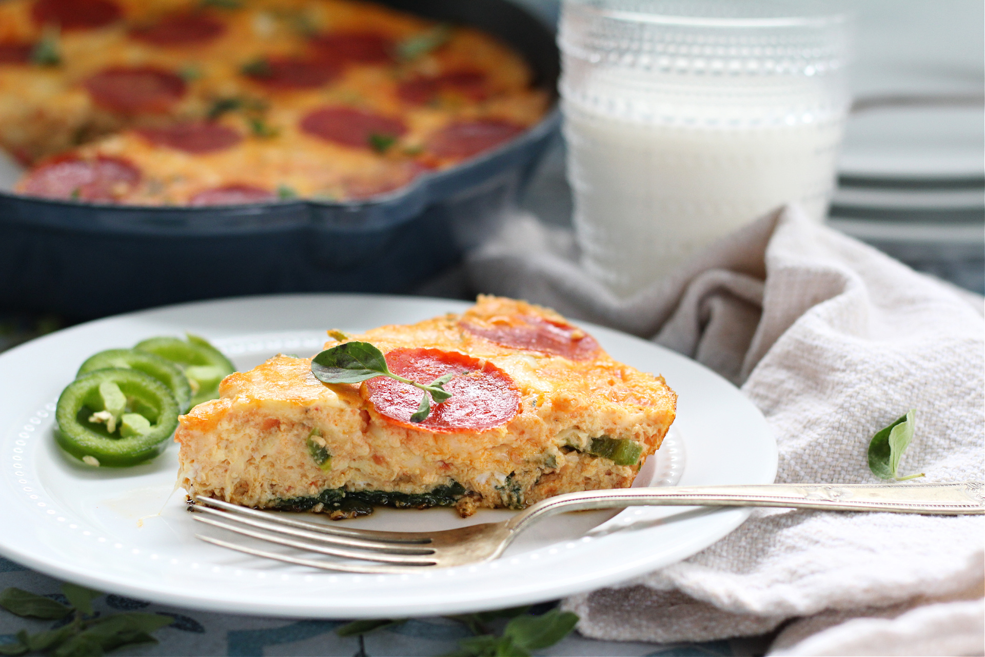 Pizza Frittata recipe