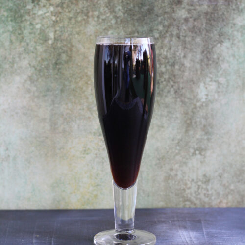 Black Velvet Cocktail