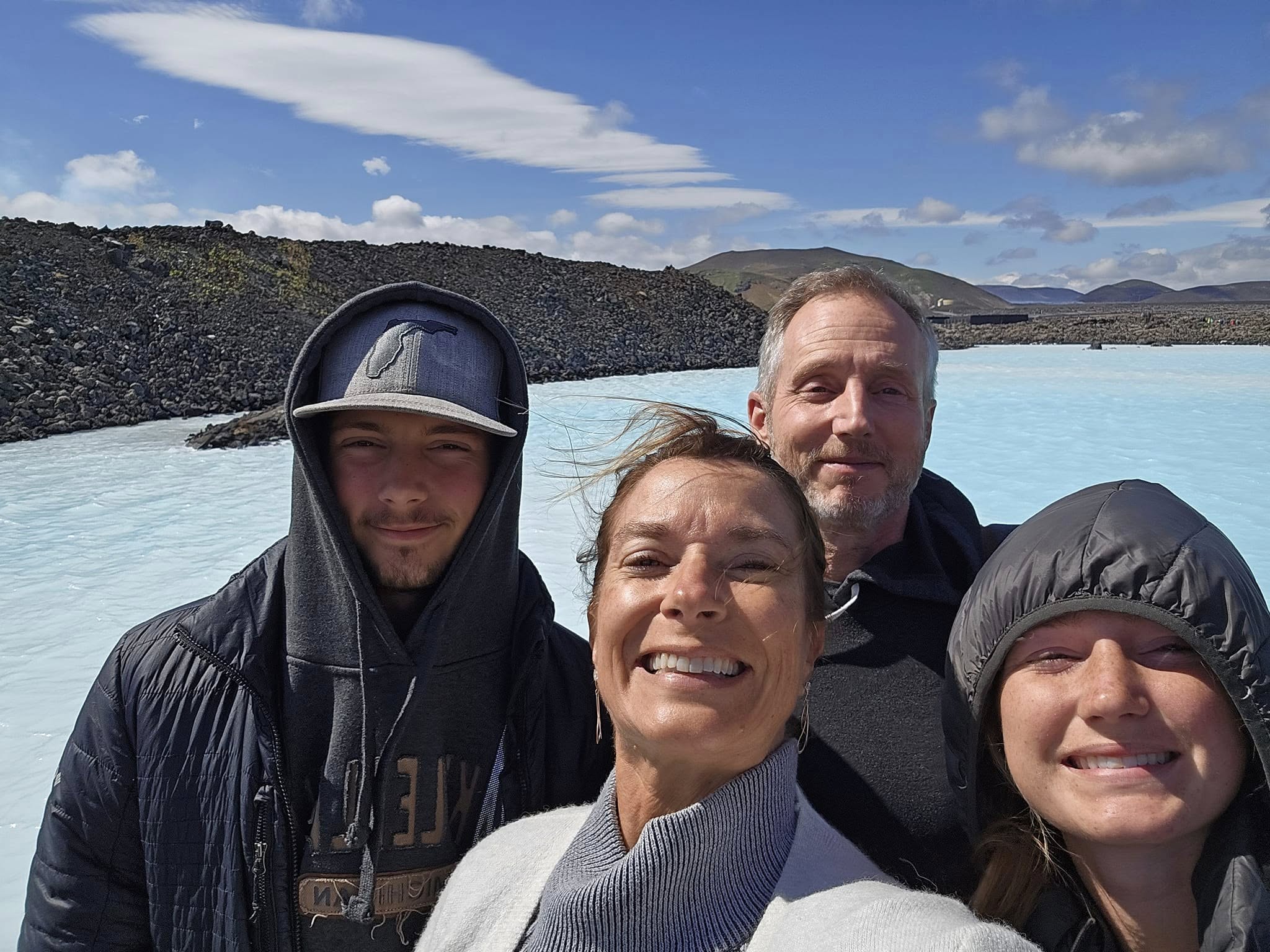 Visitors walking into Blue Lagoon Visitors walking into Blue Lagoon